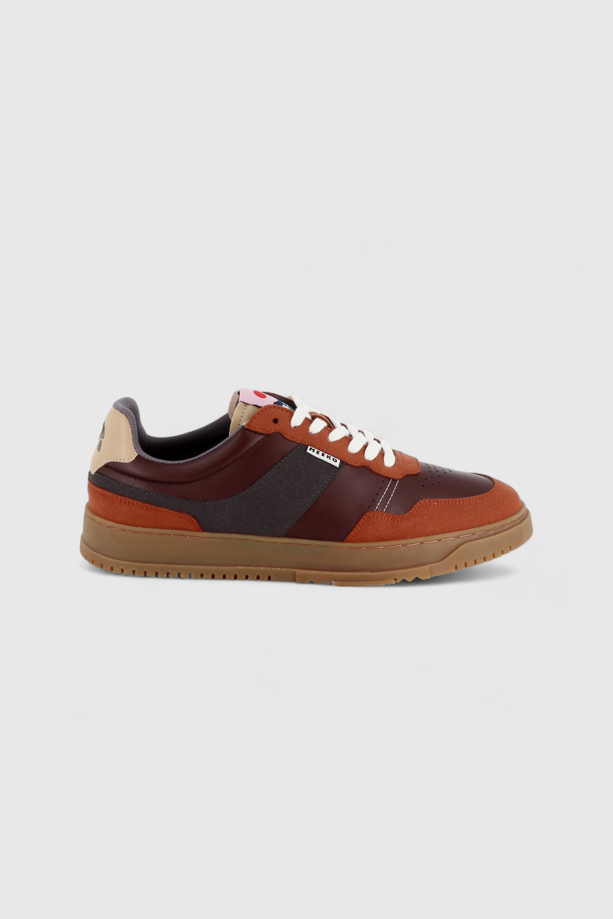 MEEKO Herren vegan Sneaker Kiboko Cordura Kaffeebohne
