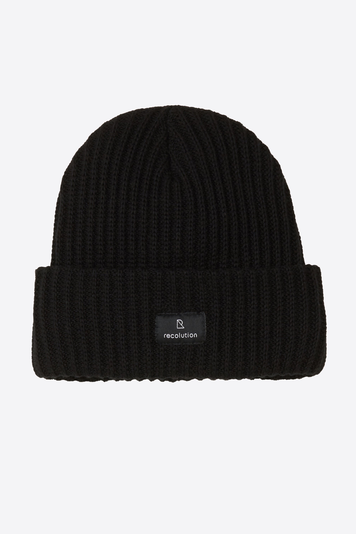 Recolution womens vegan Beanie Pothos Black