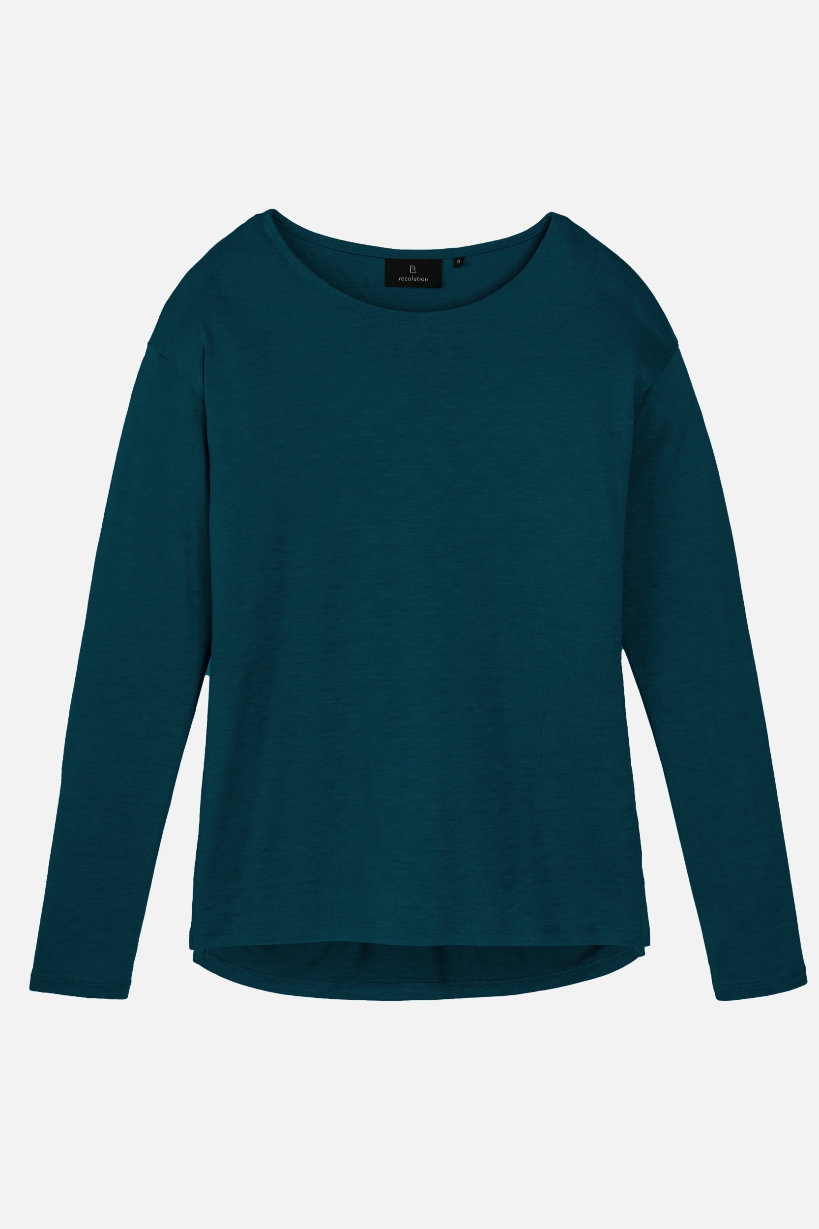Recolution womens vegan Longsleeve Fuchsia Deep Lake Blue