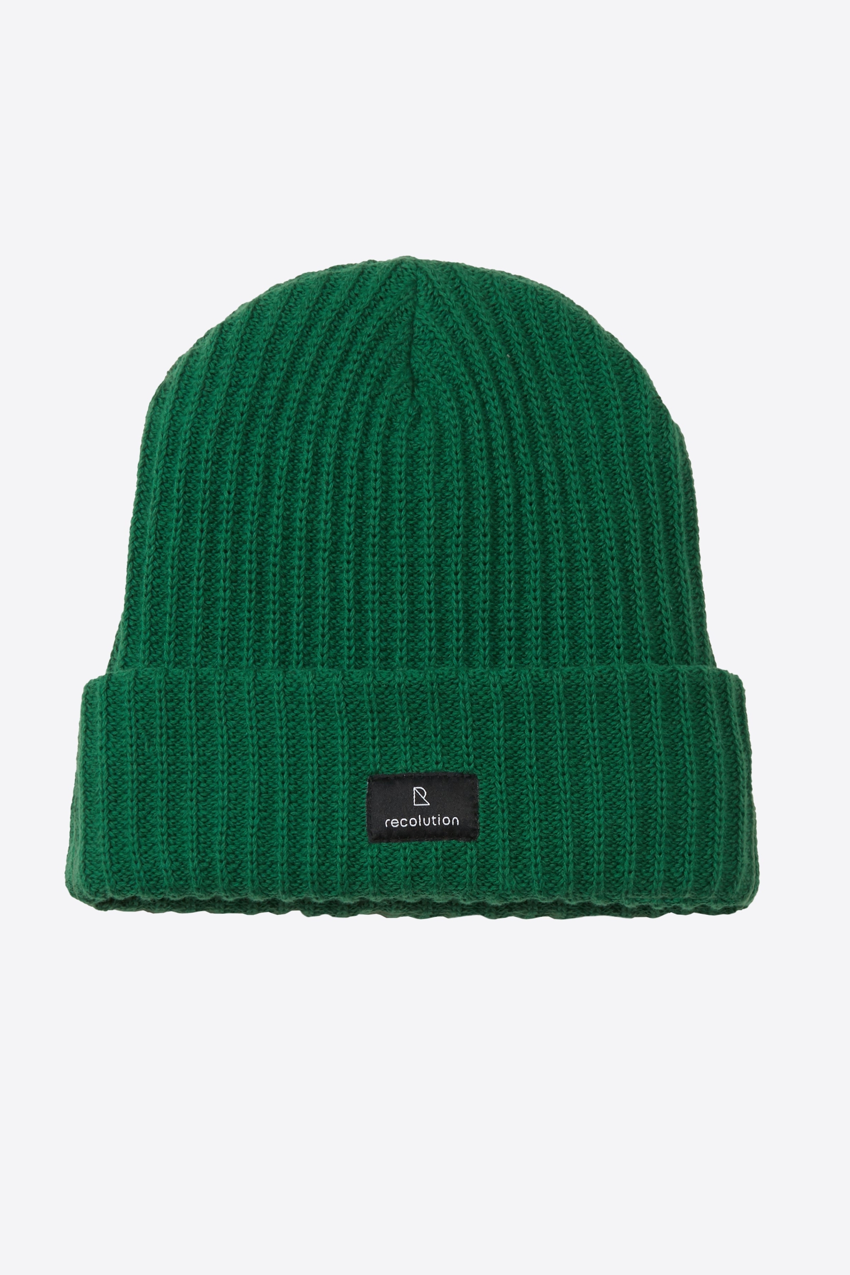 Recolution men vegan Beanie Pothos Deep Green