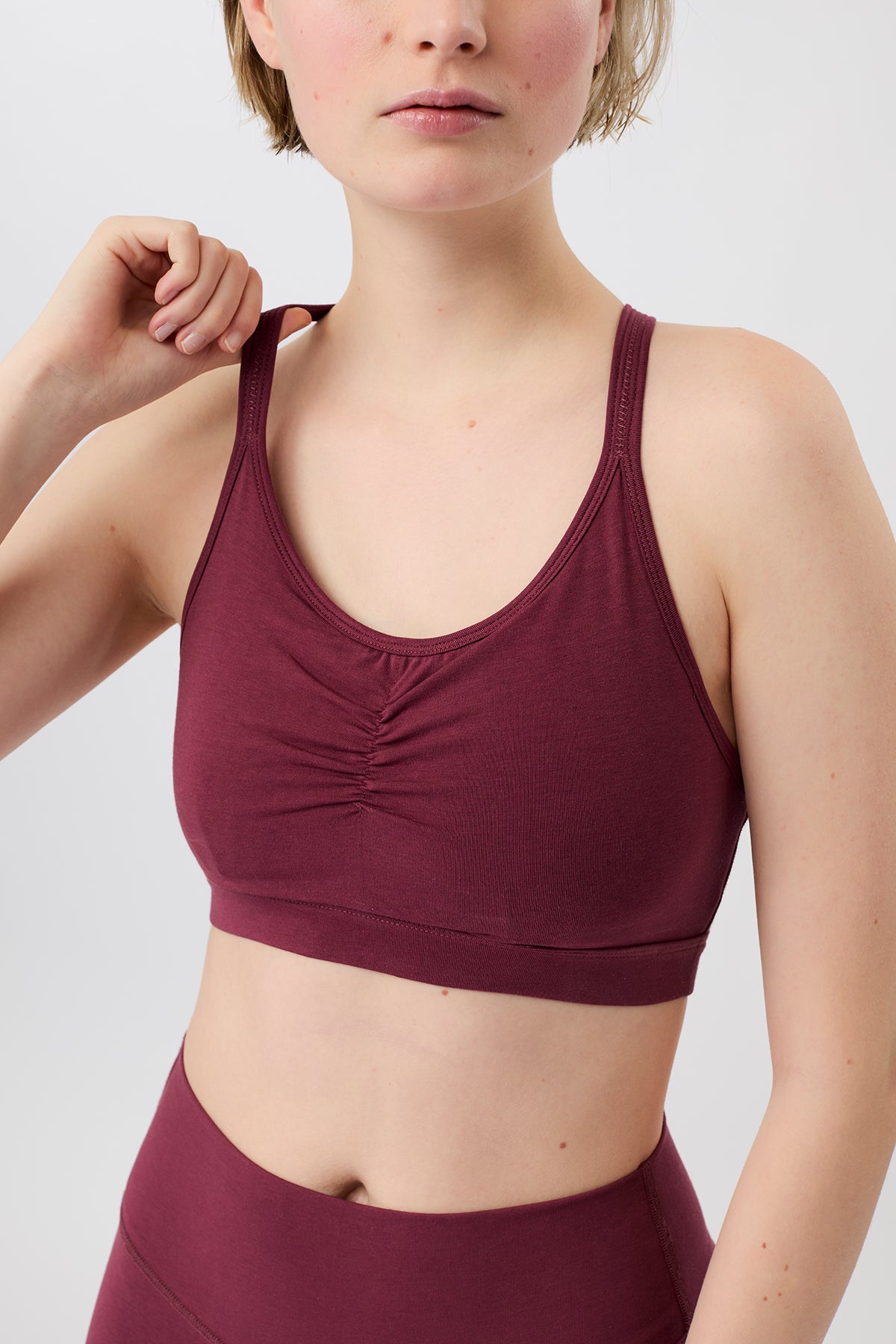 Mandala Damen vegan Bh Infinity Rote Bete