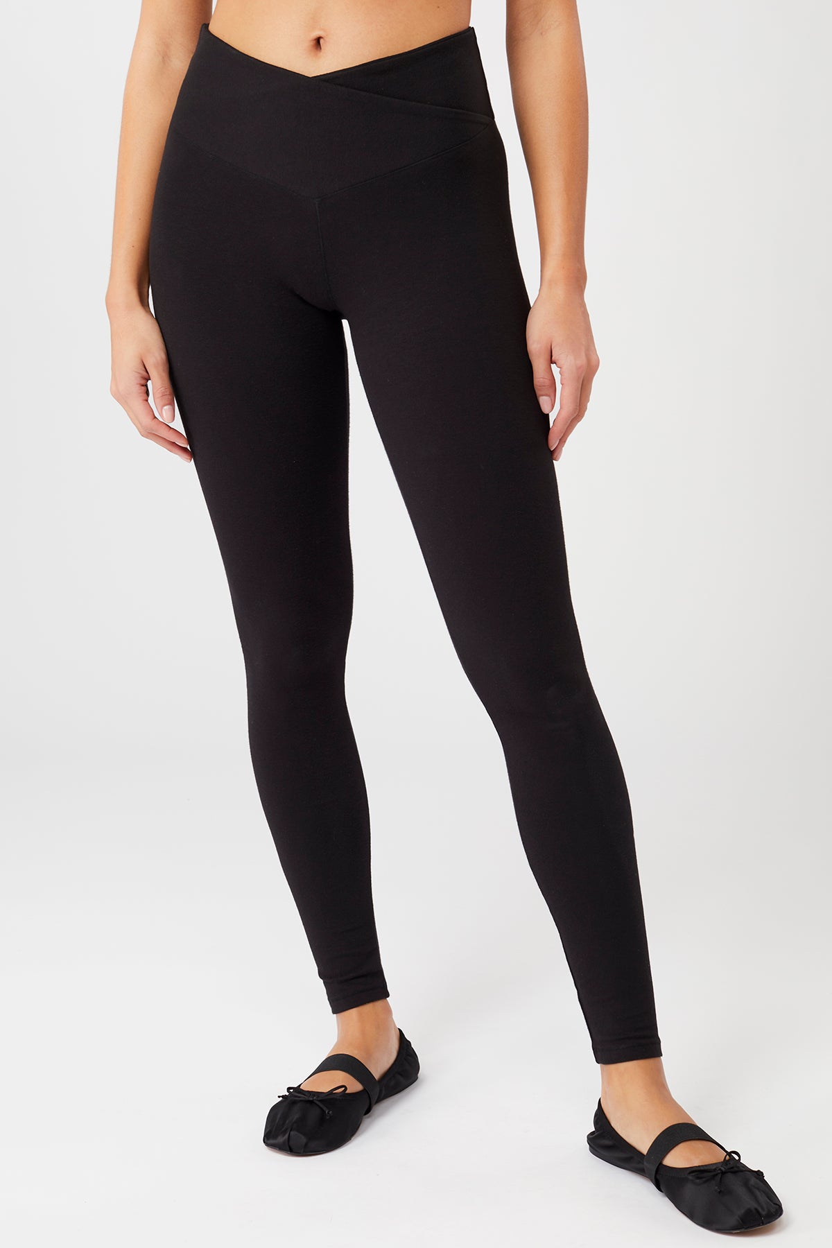 Image of MANDALA dames vegan Legging Wrap Zwart