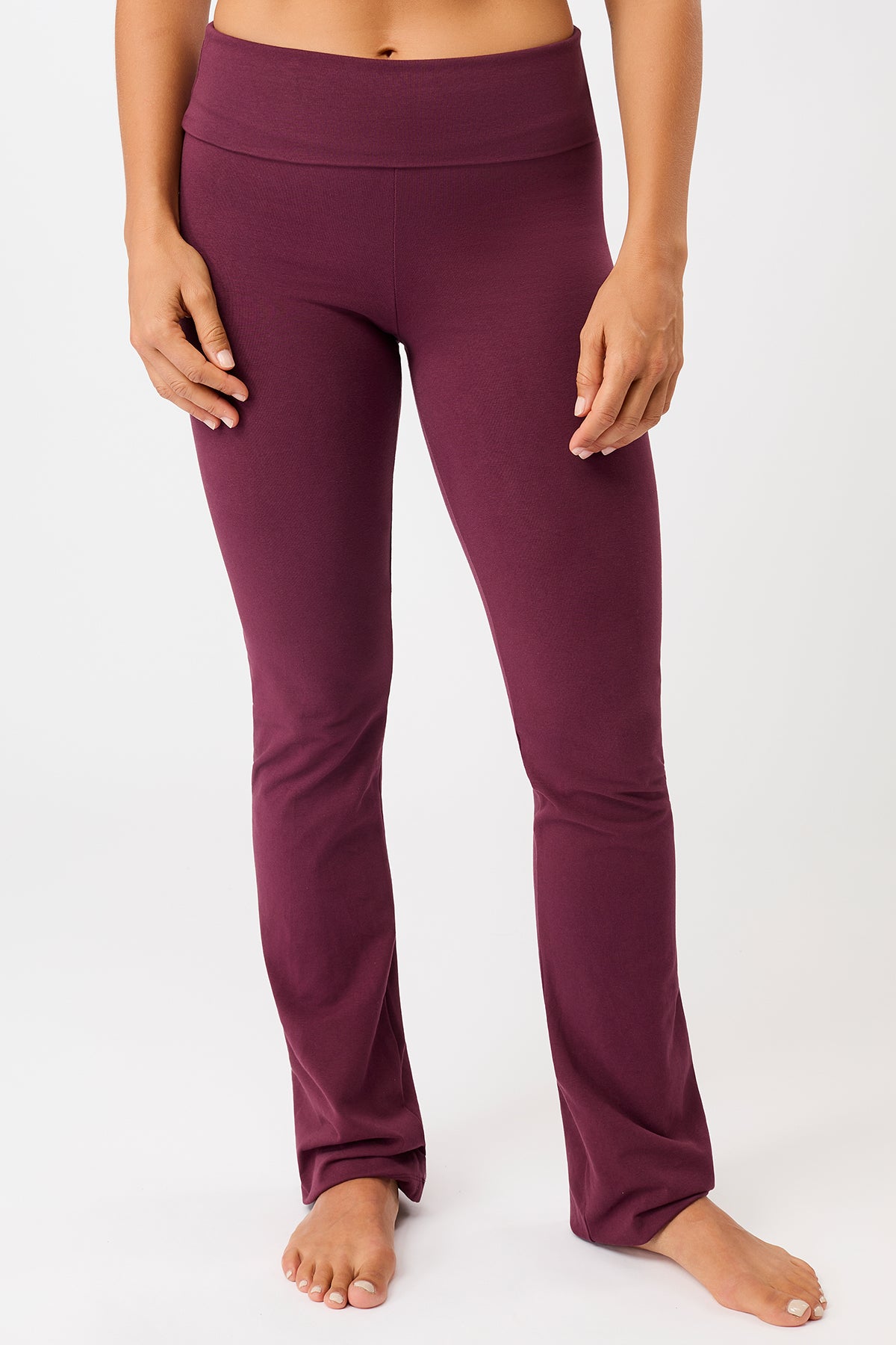 Mandala Damen vegan Hose Classic Rolldown Prism Lila