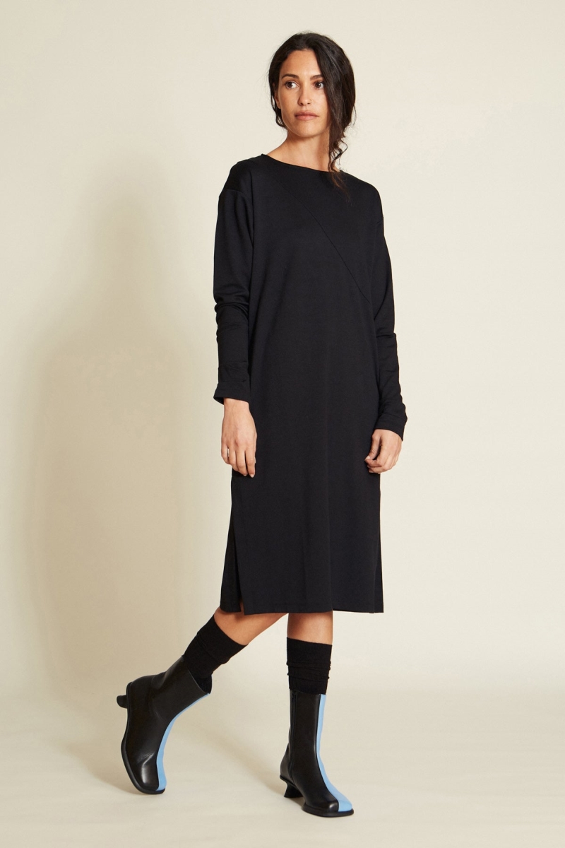 SUITE13LAB Damen vegan Kleid Murestan Schwarz