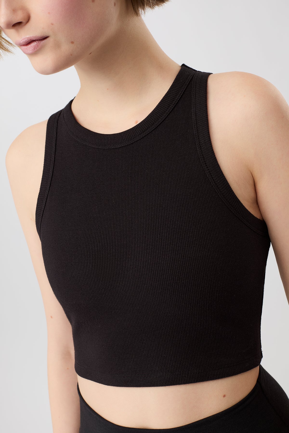 Mandala Damen vegan Top Athleisure Schwarz
