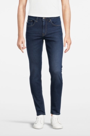 MUD Jeans Herren vegan Jeans Slimmer Rick True Indigo