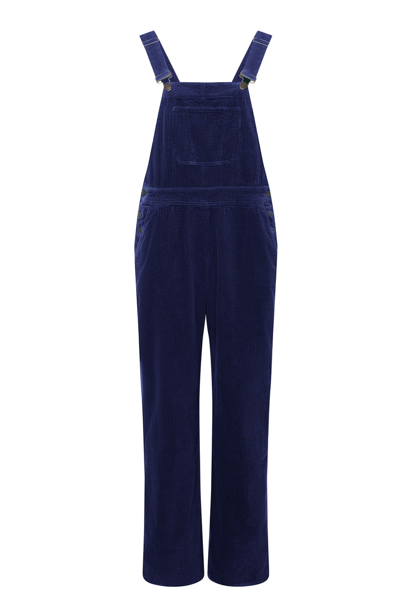 KOMODO Damen vegan Latzhose Leni Navy