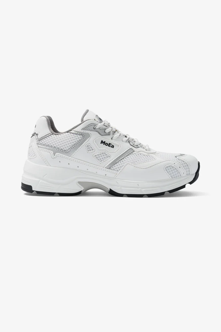 MoEa Herren vegan Sneaker Gen8 Mais Wei&Atilde;Ÿ Silber