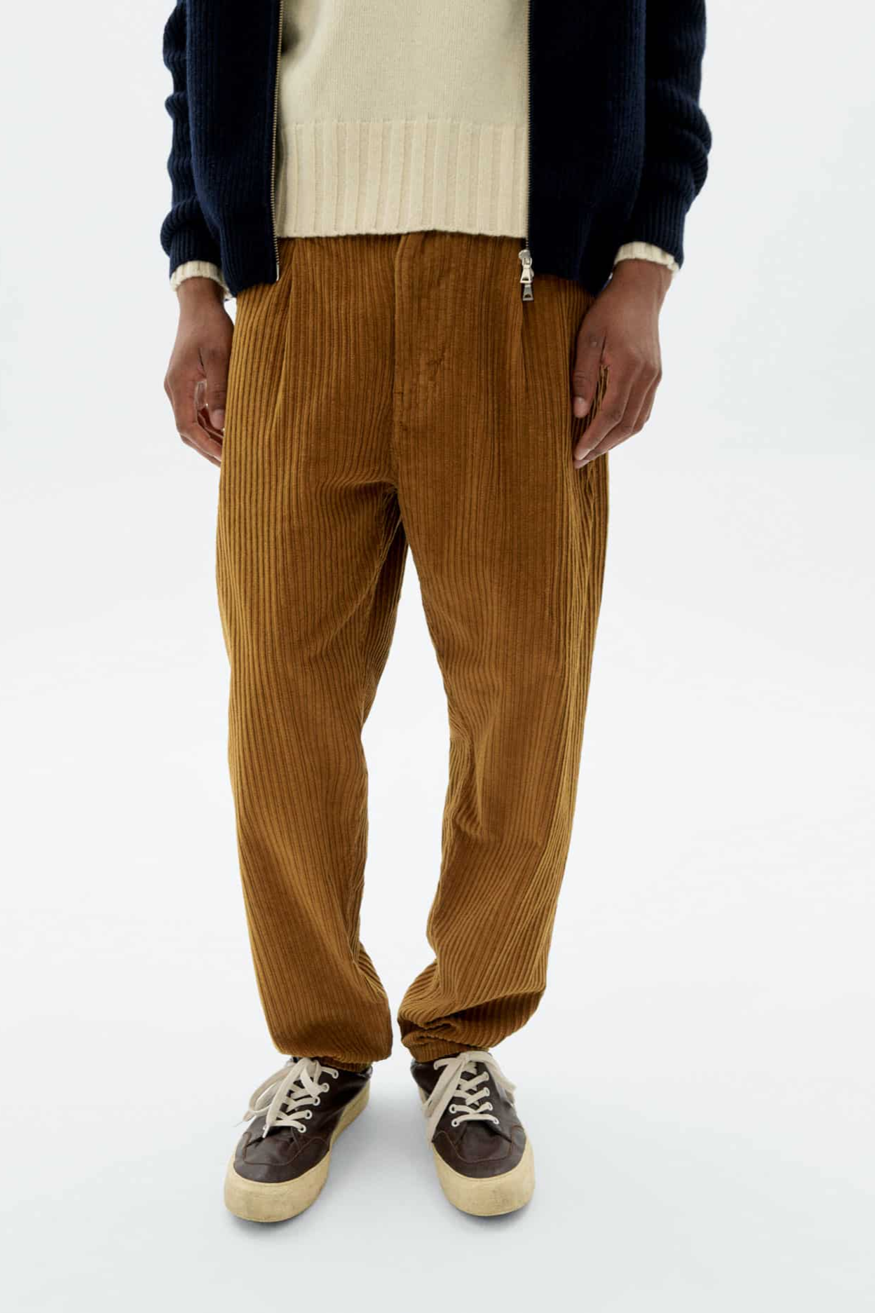 Image of Thinking MU mannen vegan Broek Wotan Licht Eiken
