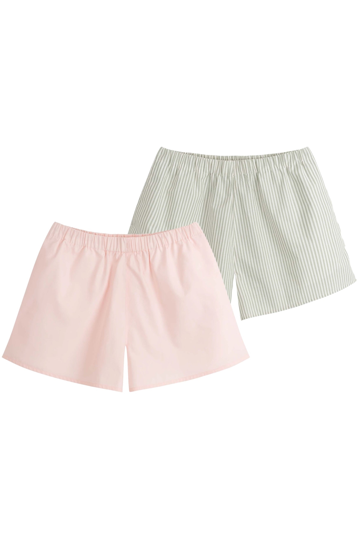 Image of MELA dames vegan Multipack 2x Pyjamashorts Bundel Stijl Vanika Meerkleurig