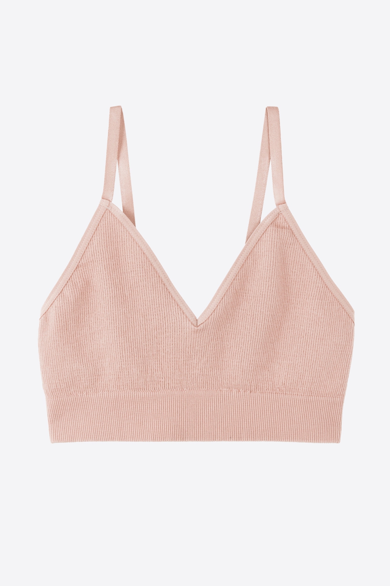 Recolution womens vegan Bralette Kalmia Pale Rose