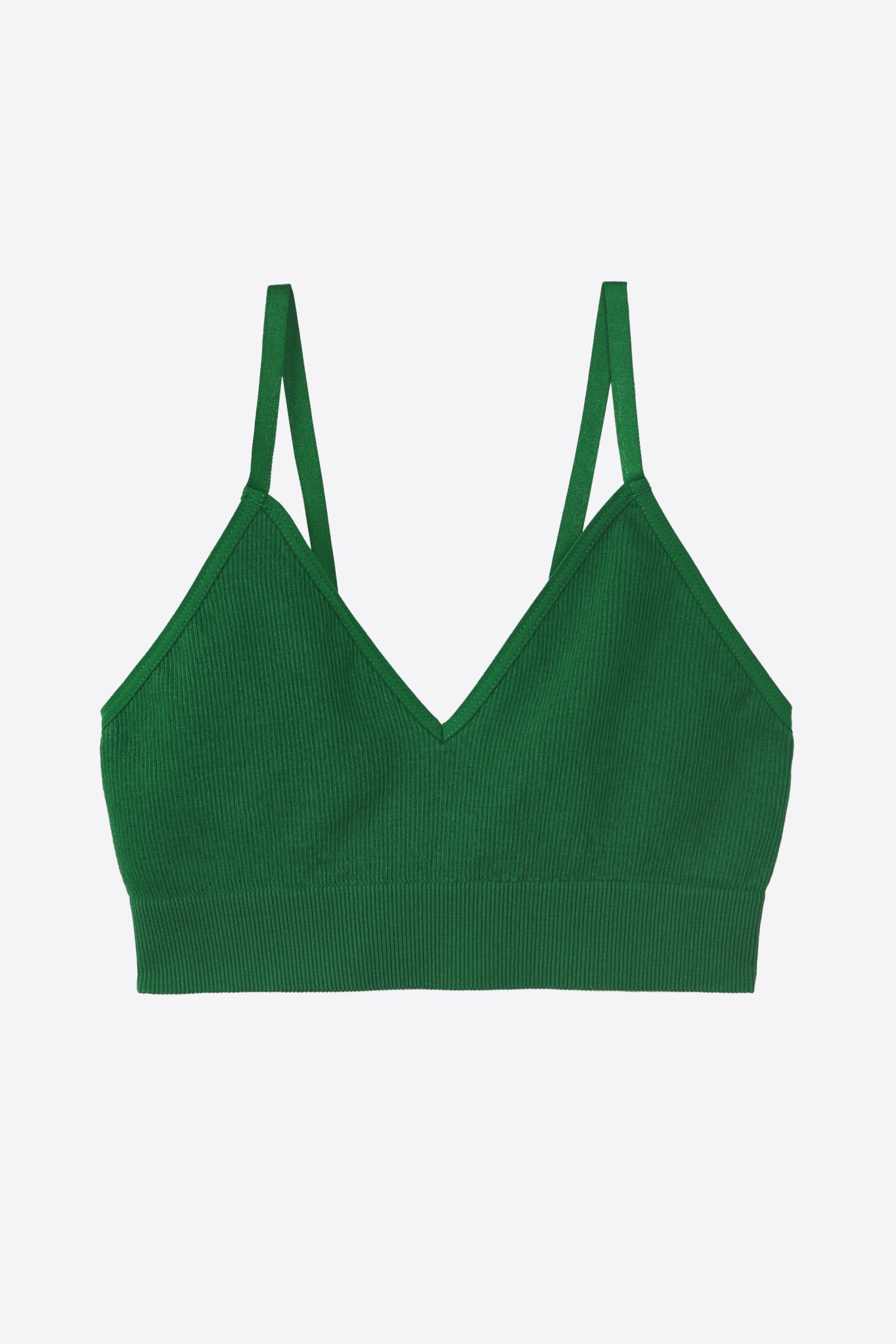 Recolution womens vegan Bralette Kalmia Garden Green