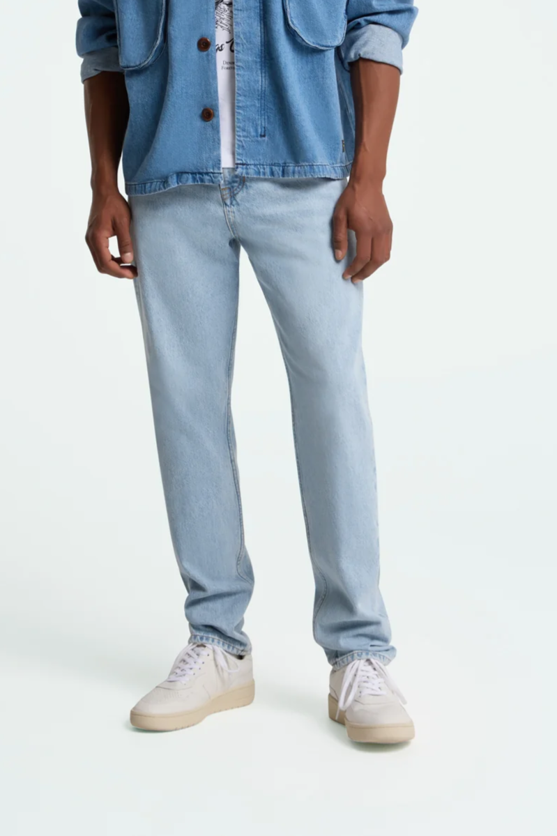 Image of Kings of Indigo mannen vegan Sushan Reef Jeans Superlicht Gewassen Blauw