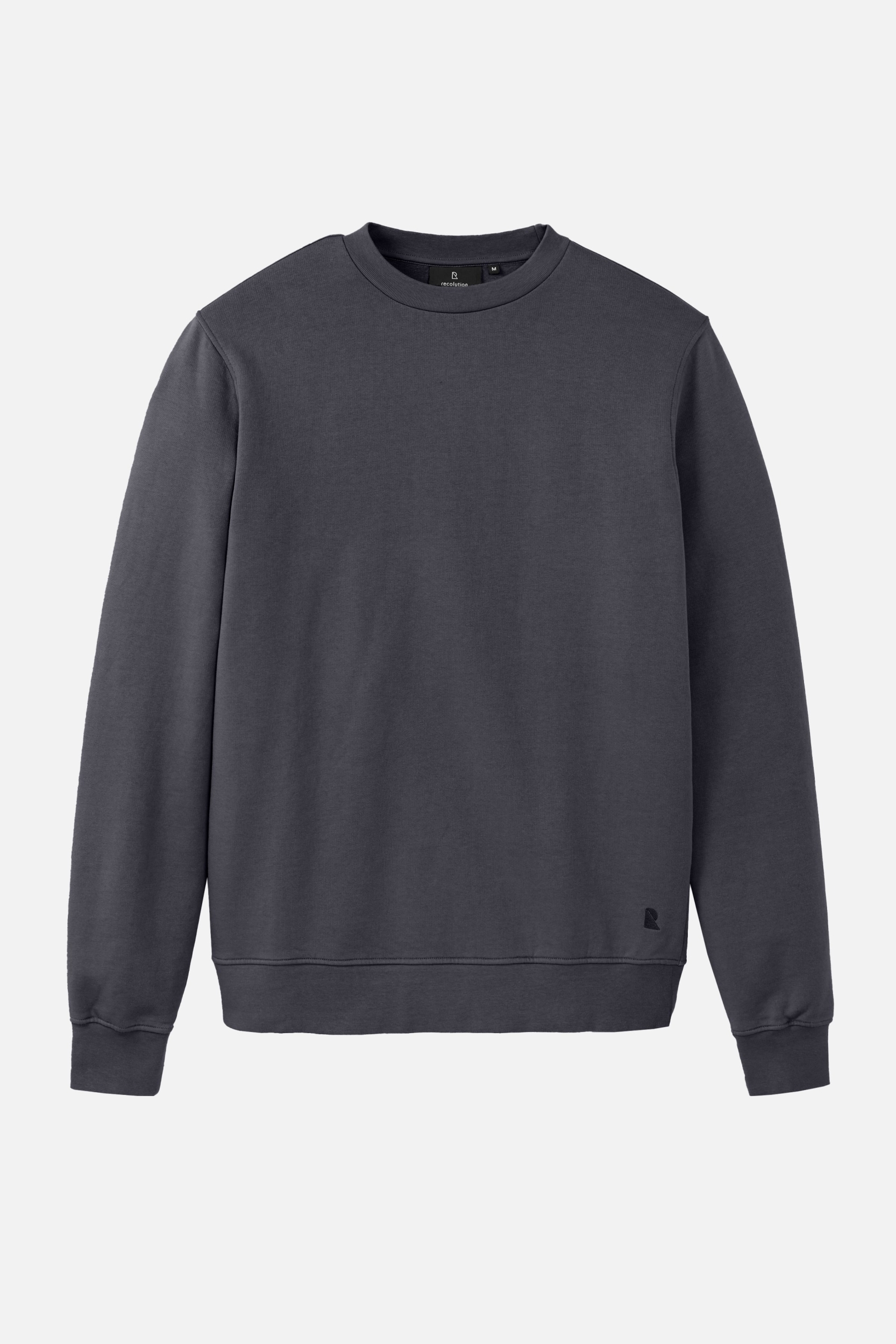 Recolution Herren vegan Sweatshirt Tamarillo Dunkelgrau