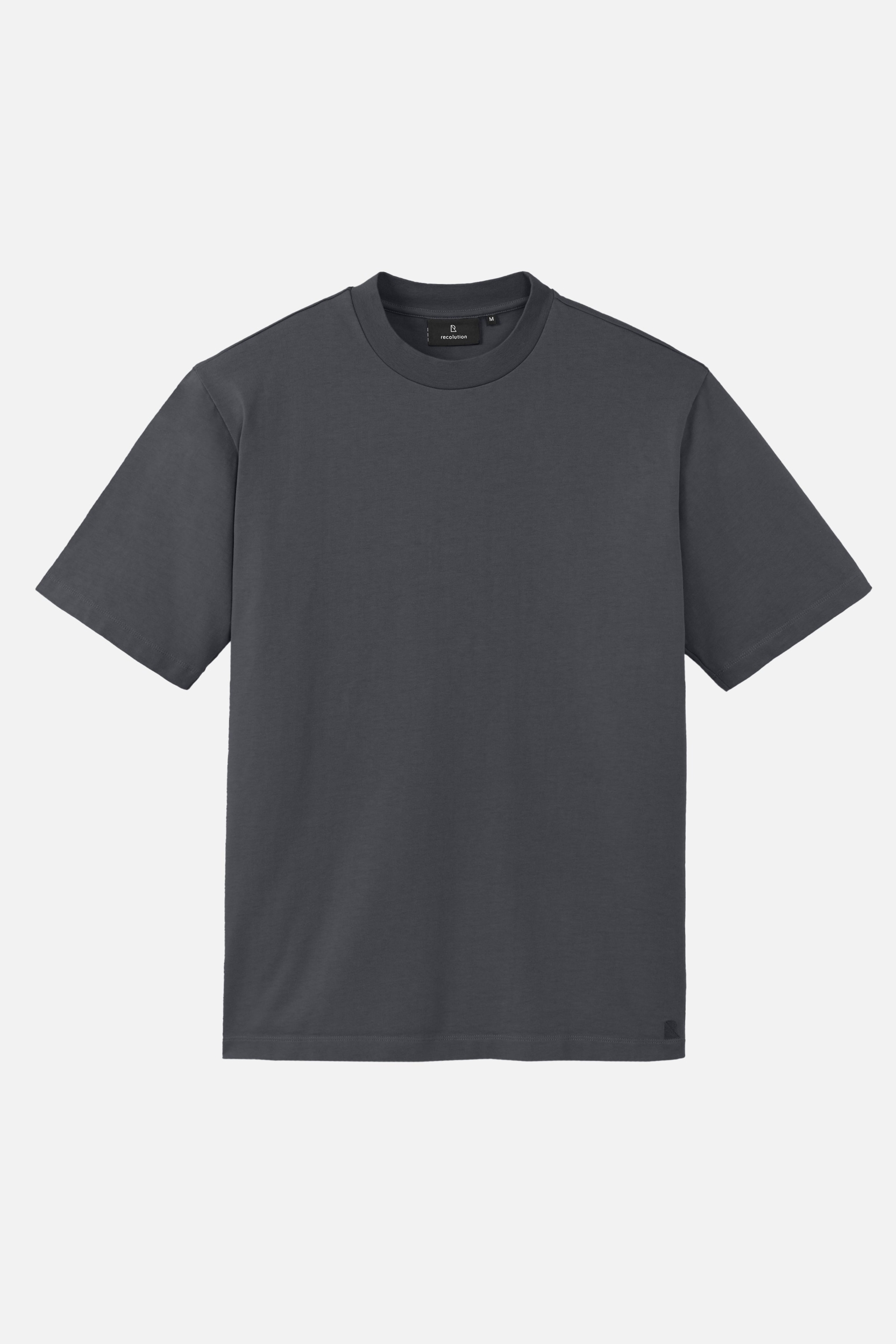Image of Recolution mannen vegan T-Shirt Elder Donkergrijs
