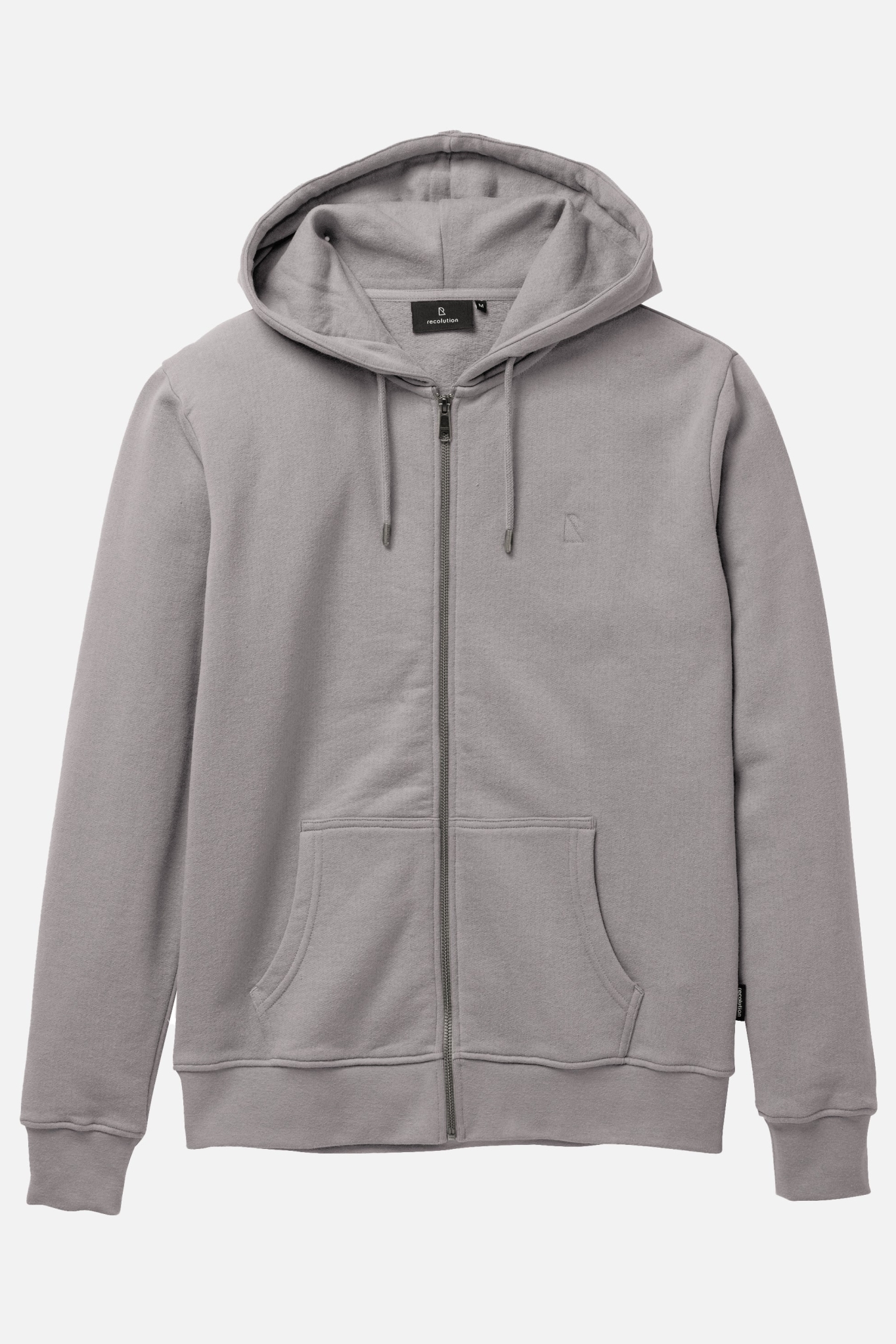 Recolution Herren vegan Kapuzenpulli Birke Greige