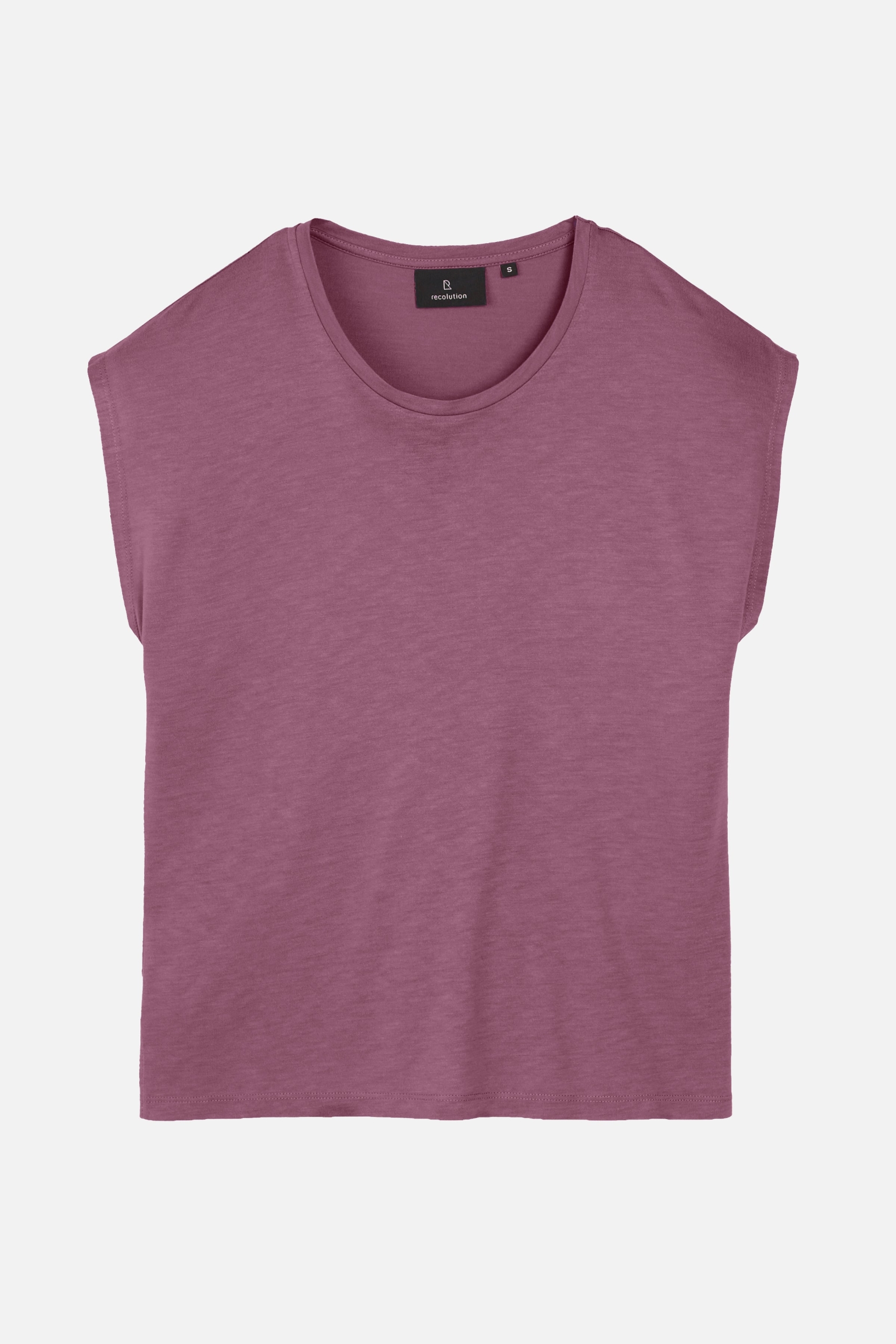 Recolution womens vegan T-Shirt Mithila Dark Tulip