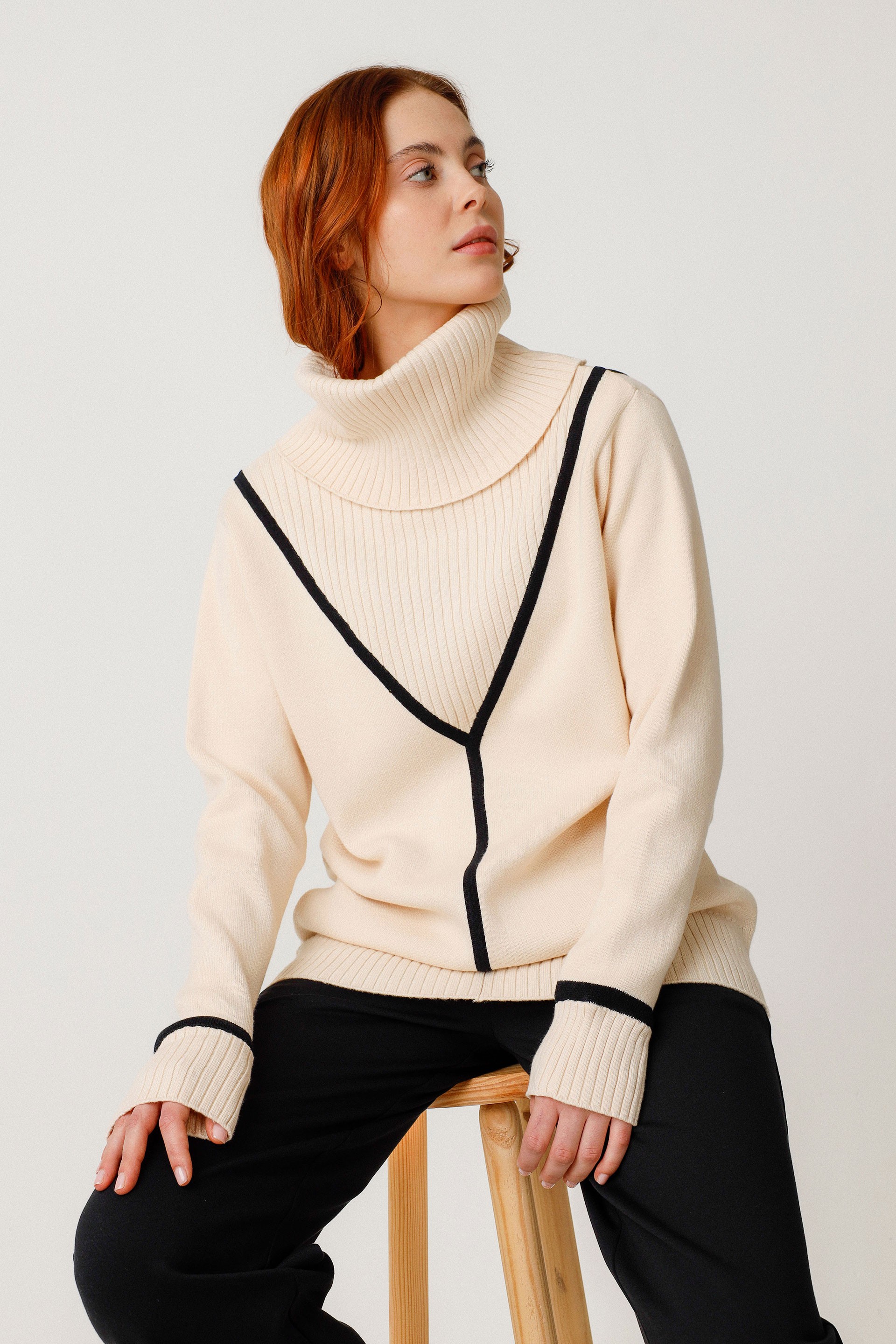 Image of SKFK dames vegan Trui Onintze Beige