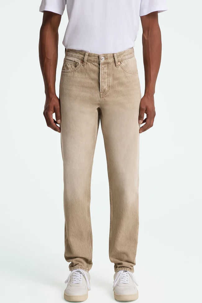 Image of Kings of Indigo mannen vegan Sushan Retro Beige Jeans