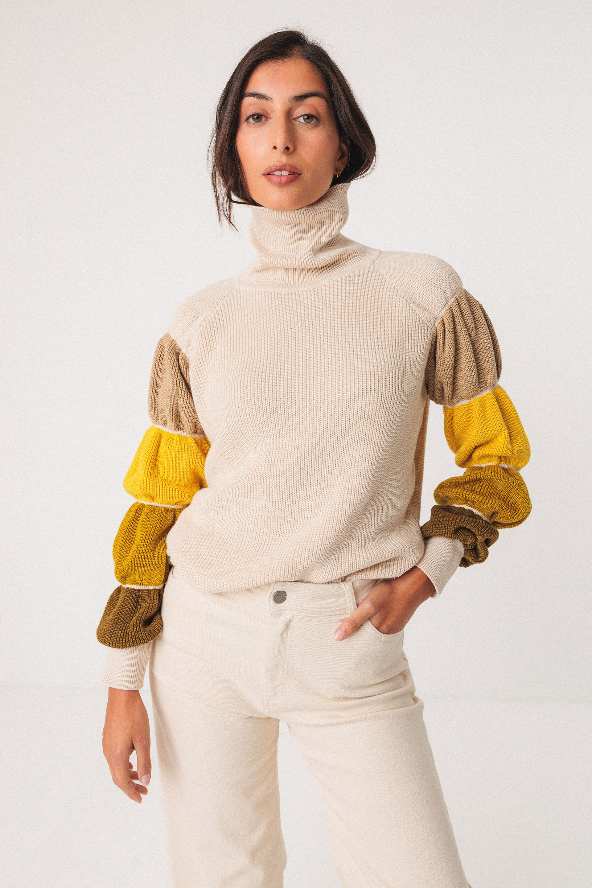 Image of SKFK dames vegan Trui Elortza Beige