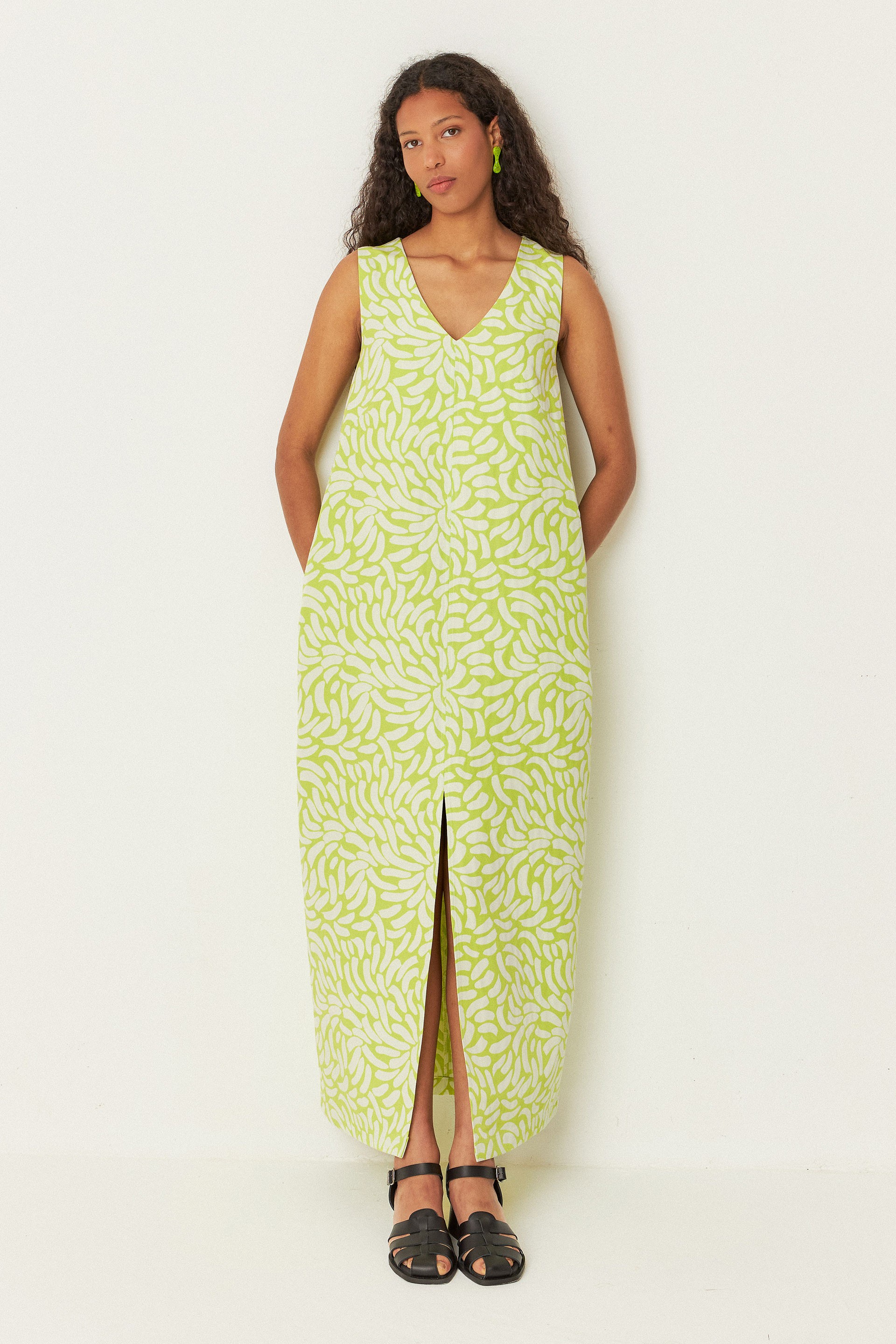 SKFK Damen vegan Kleid Gabriela Gr&Atilde;&frac14;n