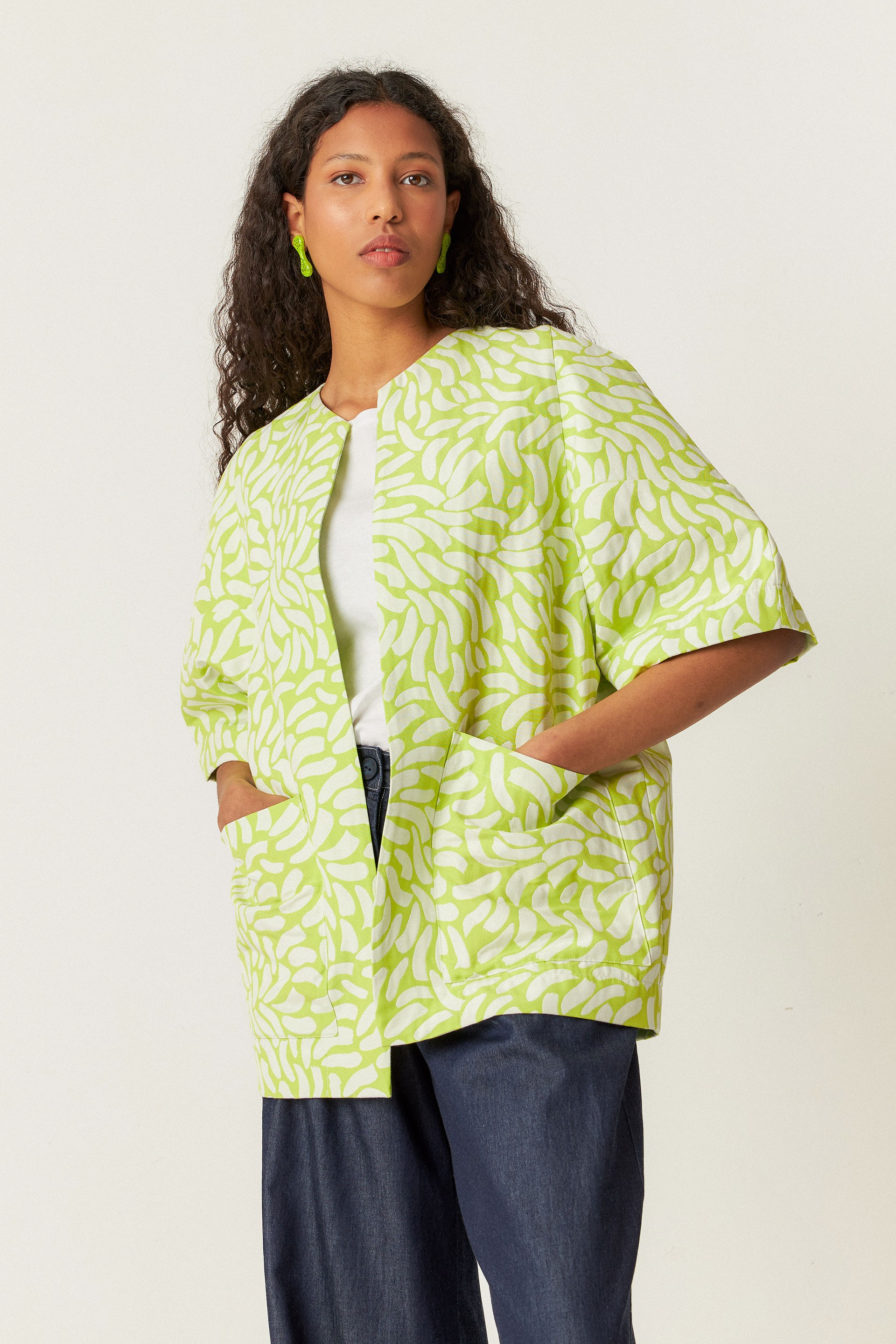 112284 - Damen vegan Blazer Kanala Gelb