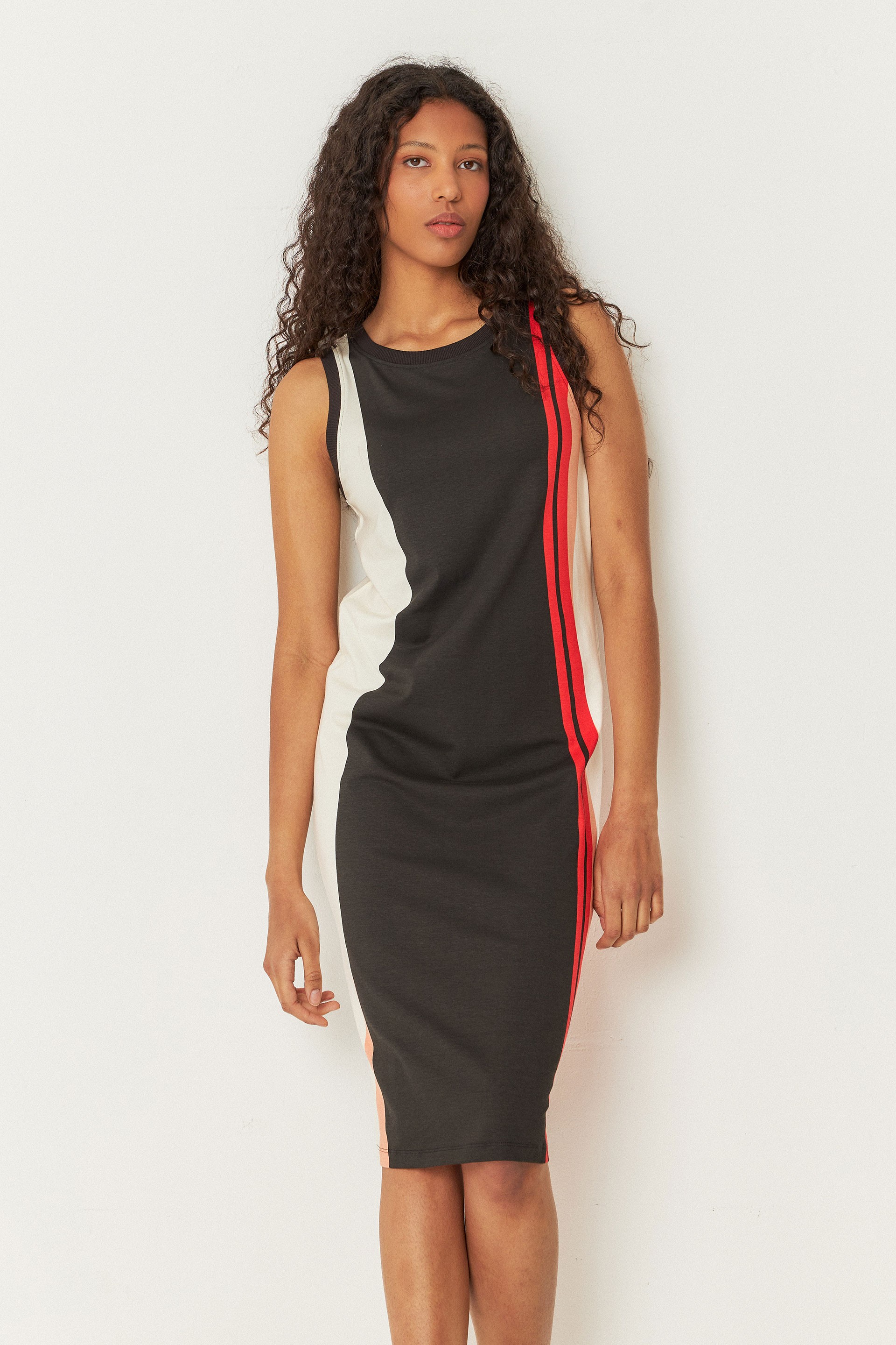 SKFK Damen vegan Kleid Maika Mehrfarbig