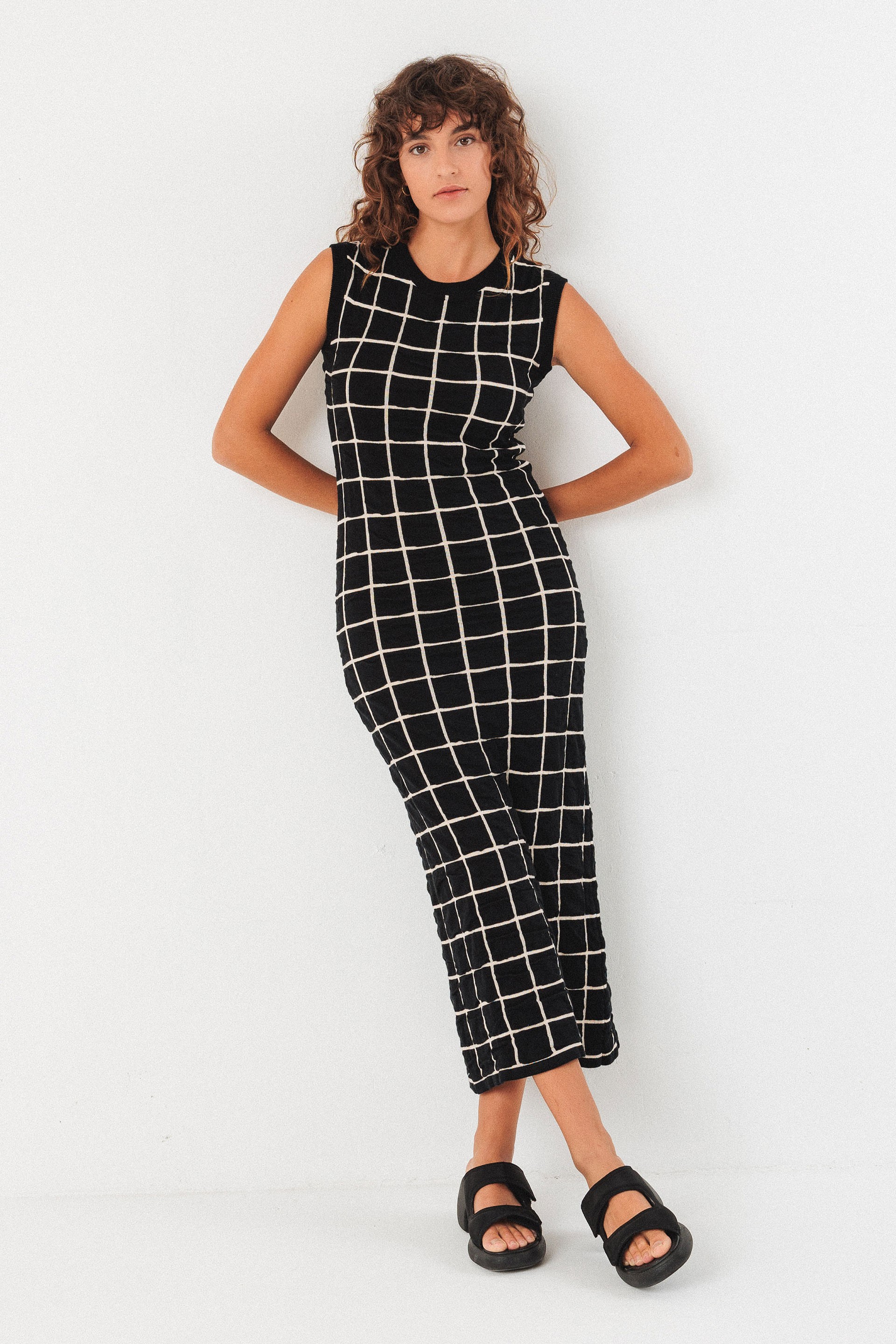 Image of SKFK dames vegan Jurk Idi Zwart