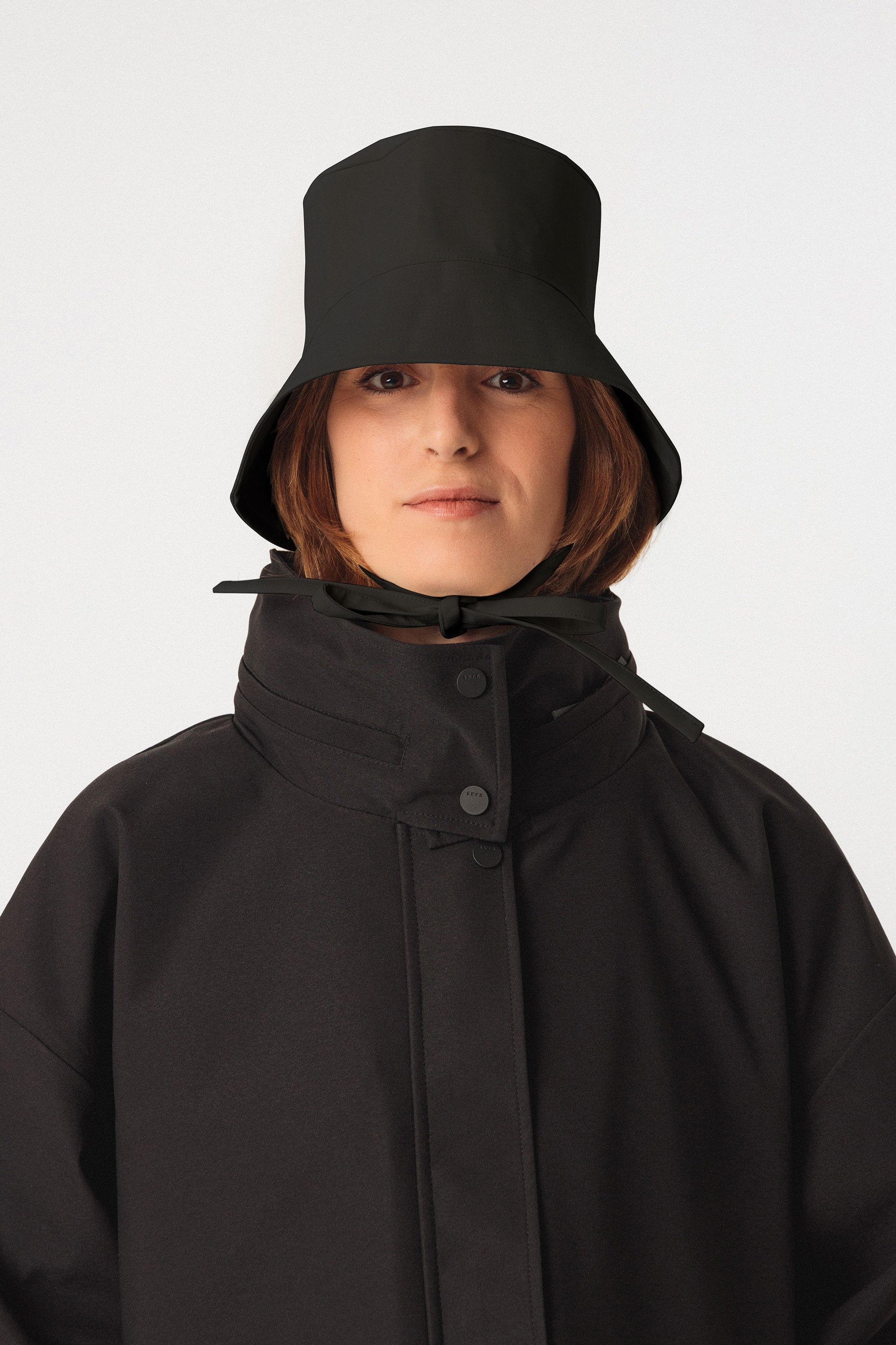 SKFK womens vegan Hat Anjara Waterproof Black