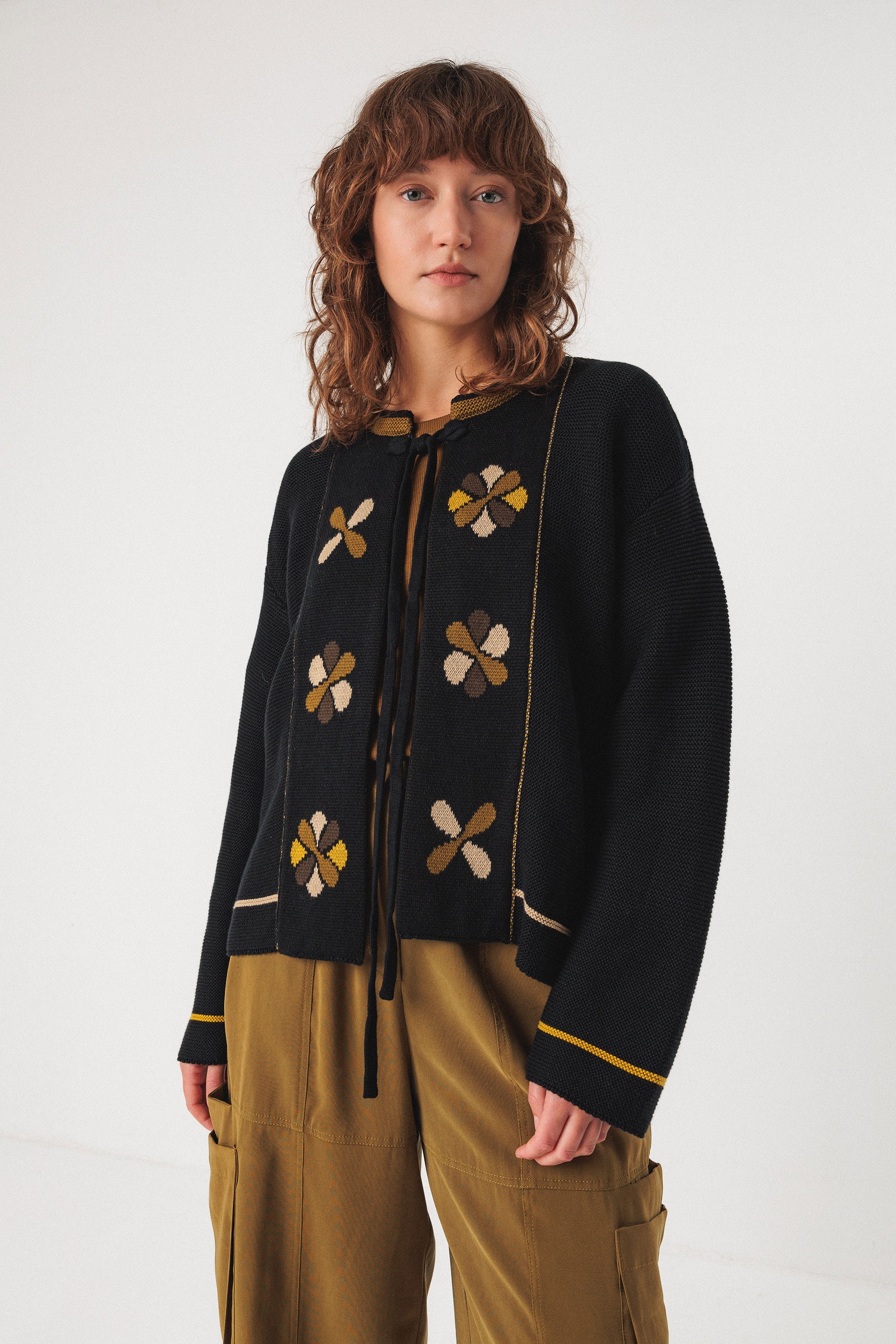 Image of SKFK dames vegan Cardigan Edunxe Zwart