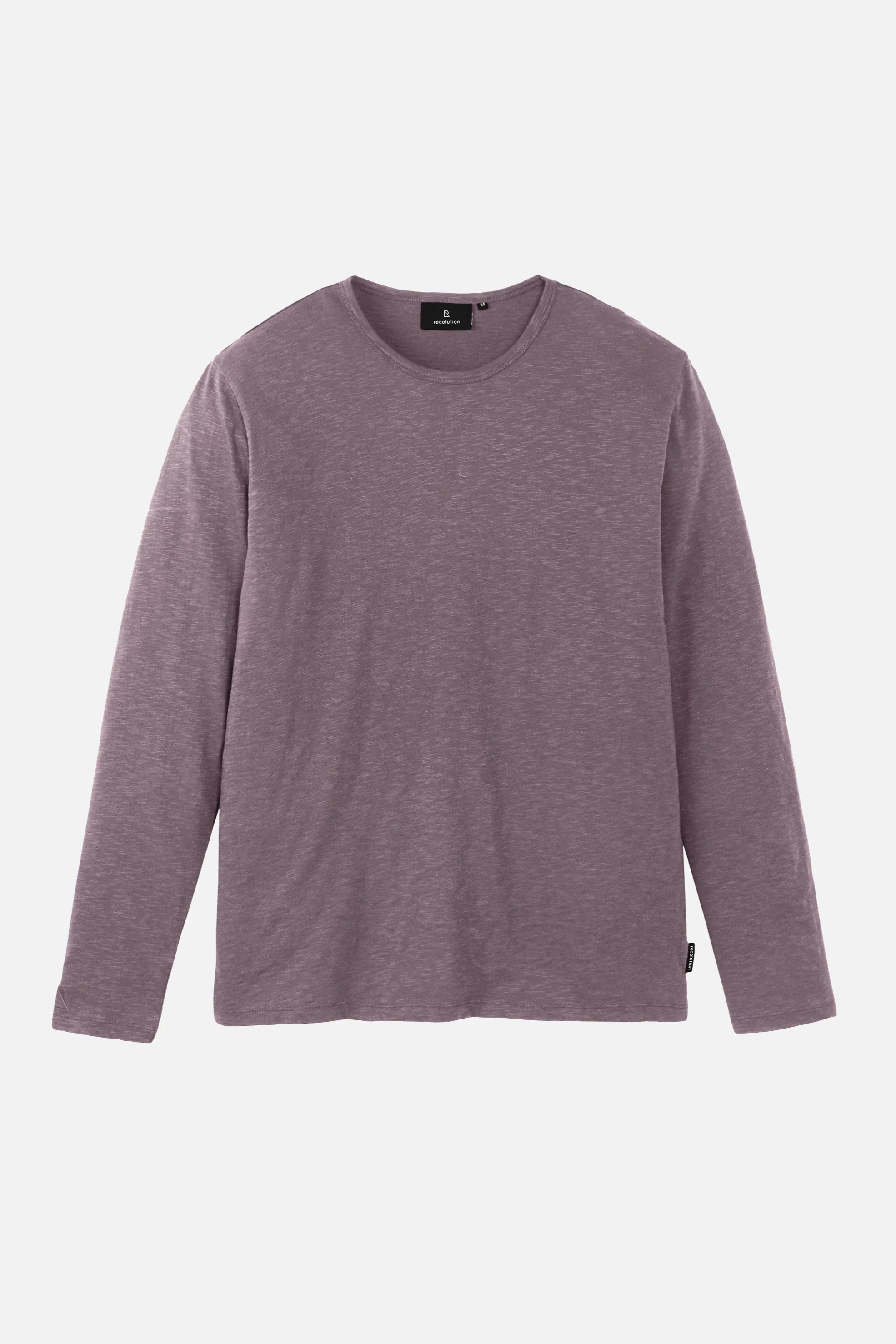 Image of Recolution mannen vegan Longsleeve Maca Mystic Grape