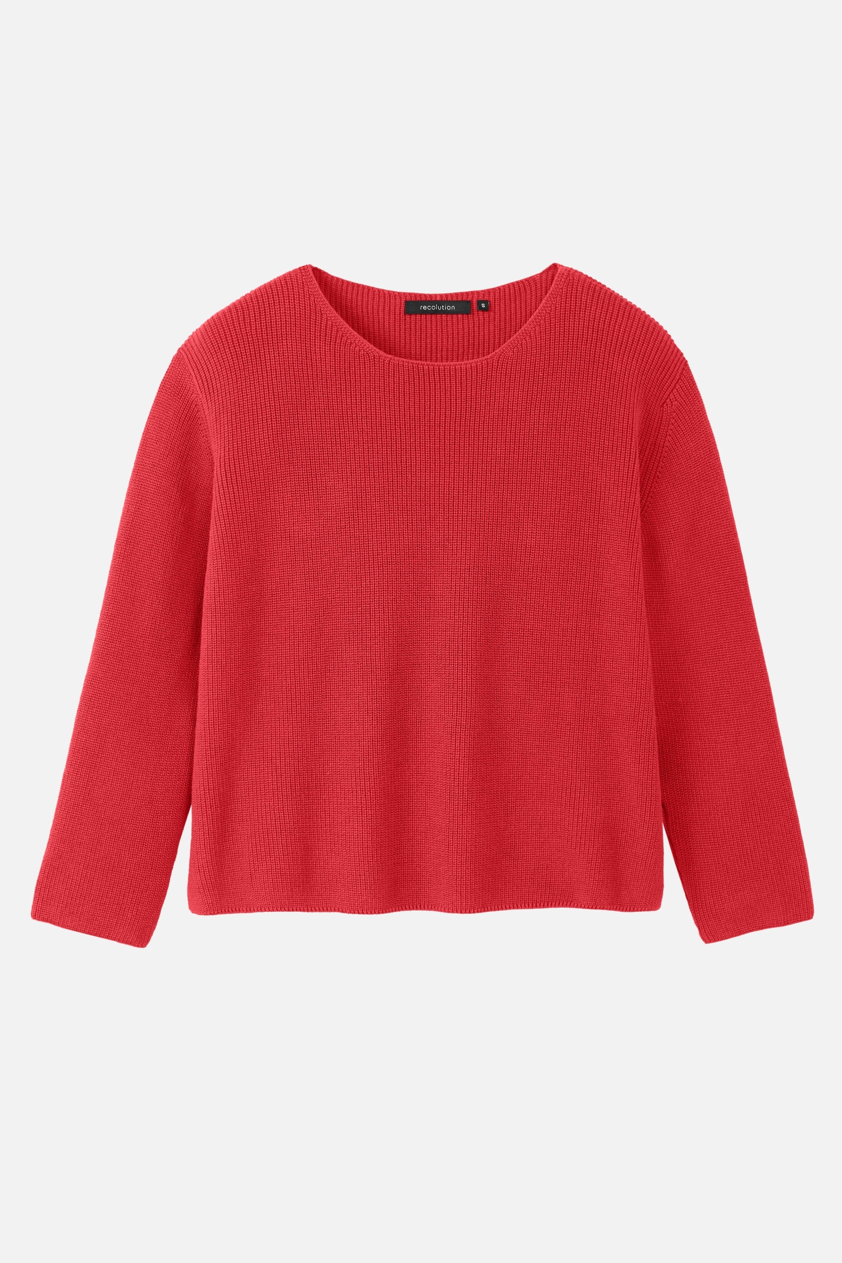 113045 - Recolution Damen vegan Pullover Viola Mars Rot