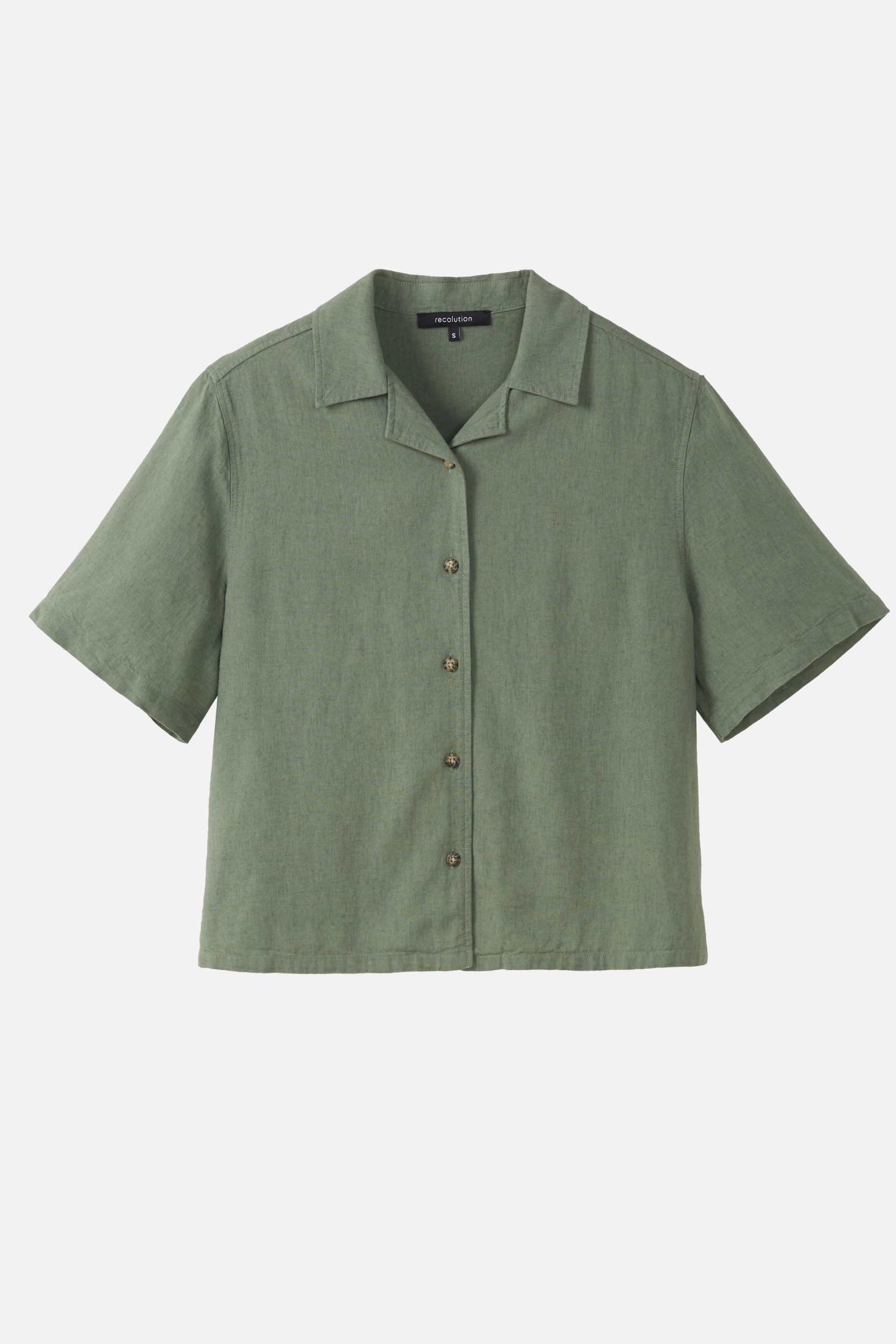 Recolution Damen vegan Hemd Camellia Khaki