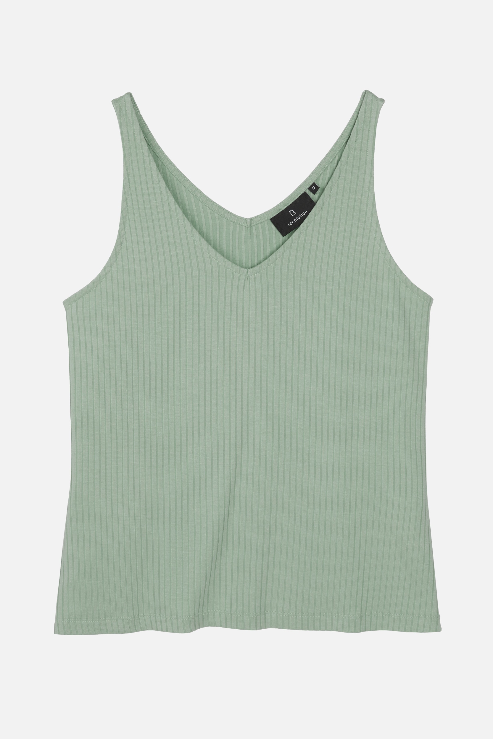 Recolution womens vegan Top Tonina Green Sage