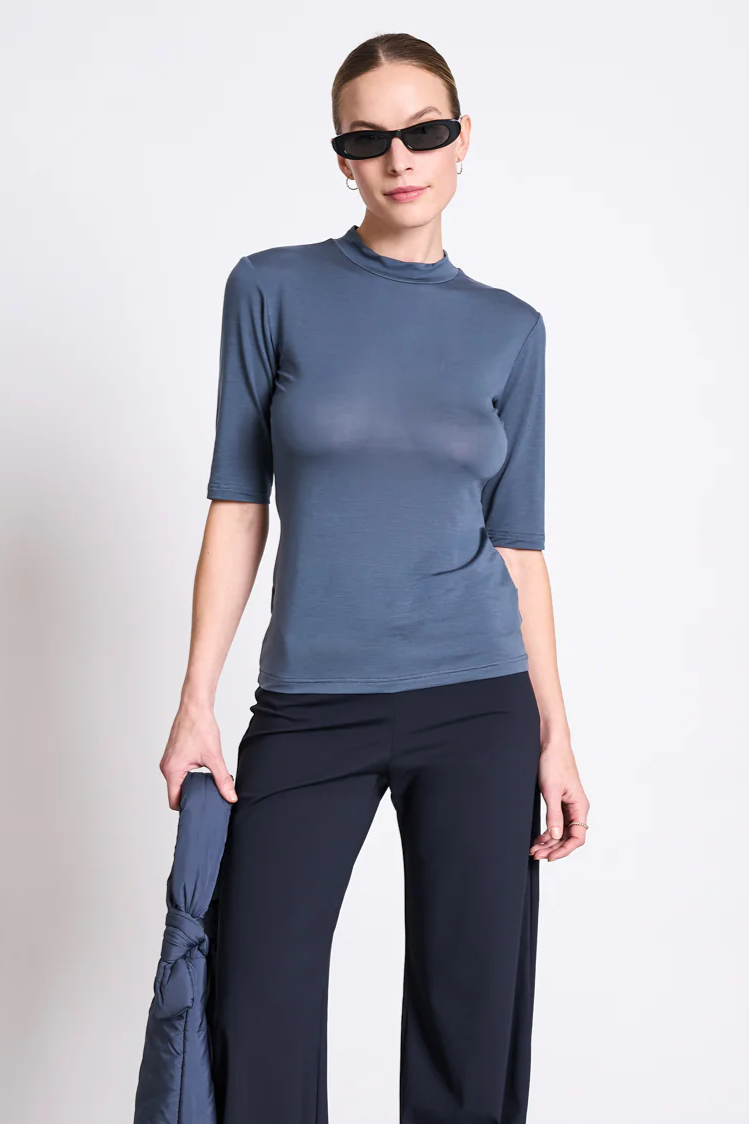 Image of JAN 'N JUNE dames vegan T-Shirt Tarma Grijs