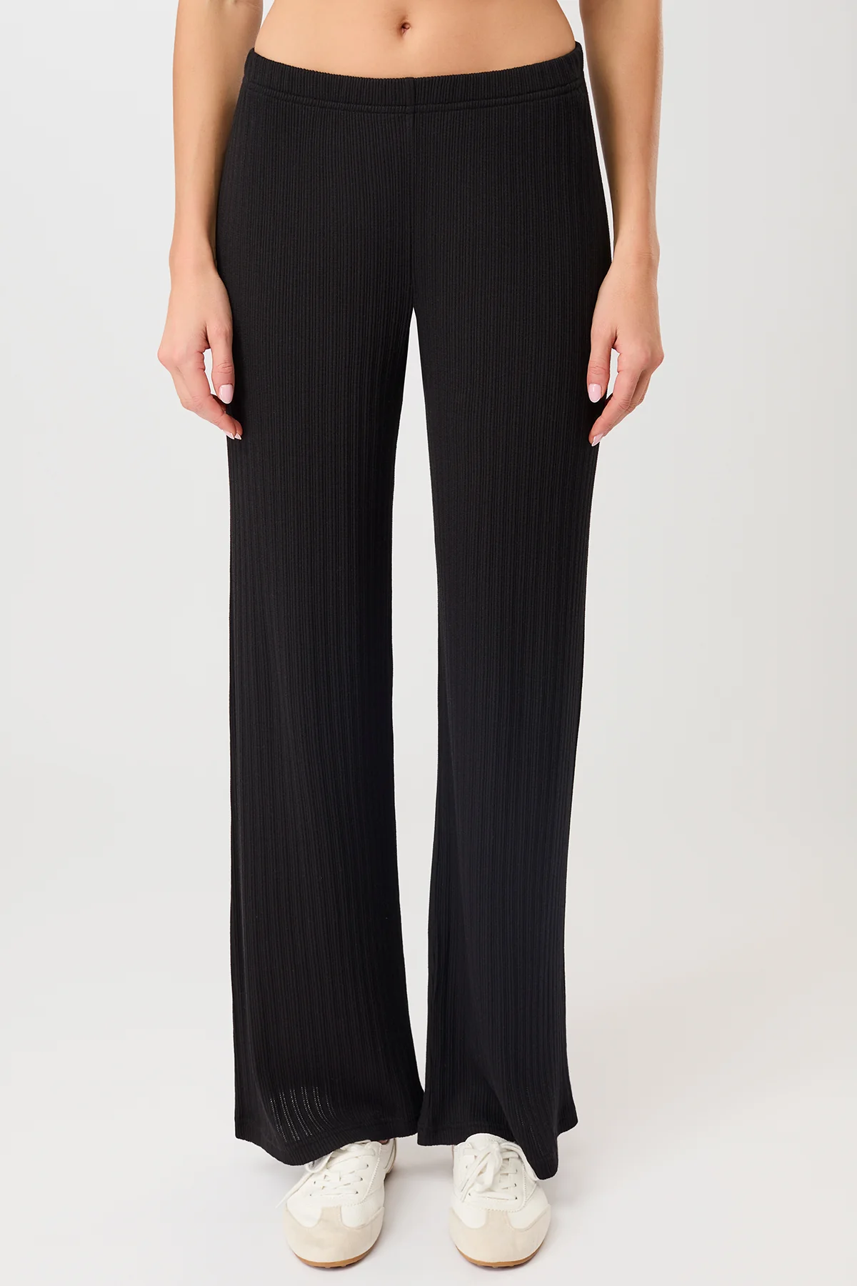 Image of MANDALA dames vegan Broek Cozy Days Zwart