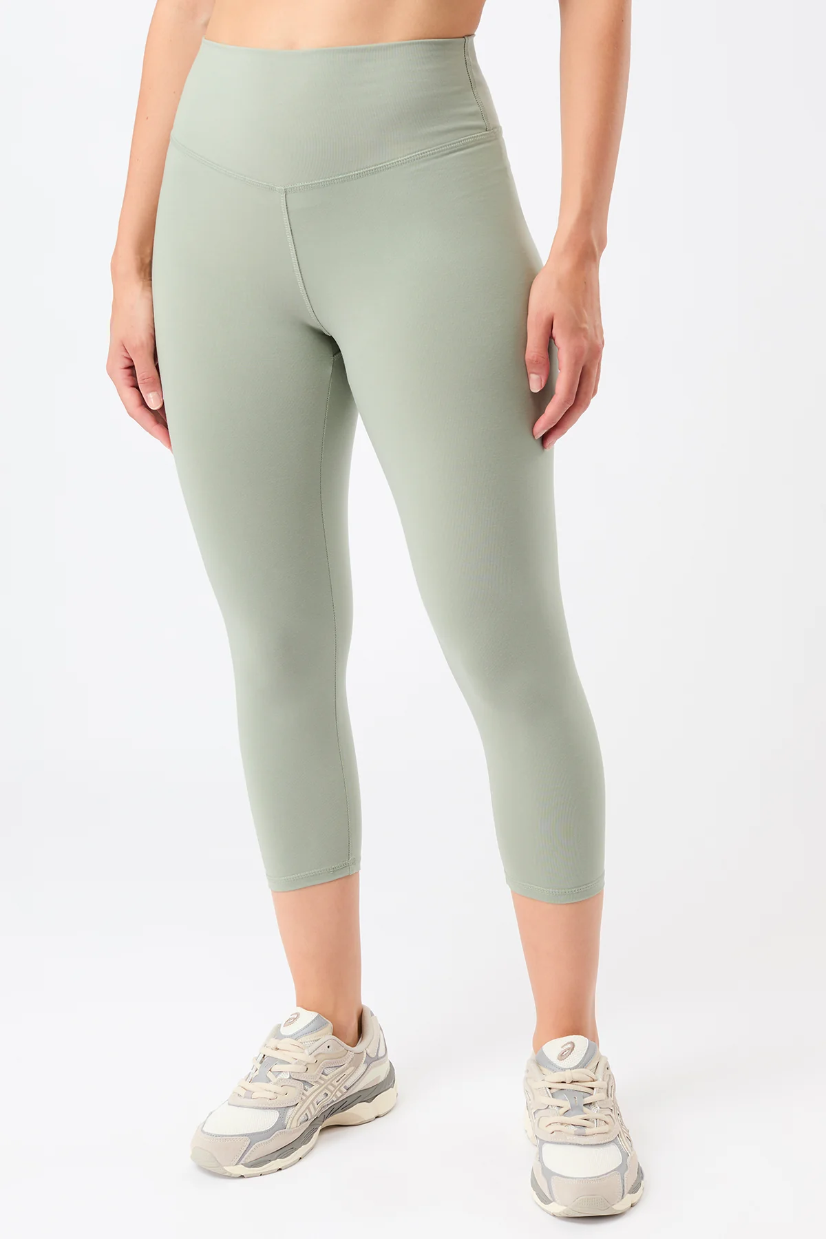Image of MANDALA dames vegan Leggings, Beste Cropped Modellen, Mineraal