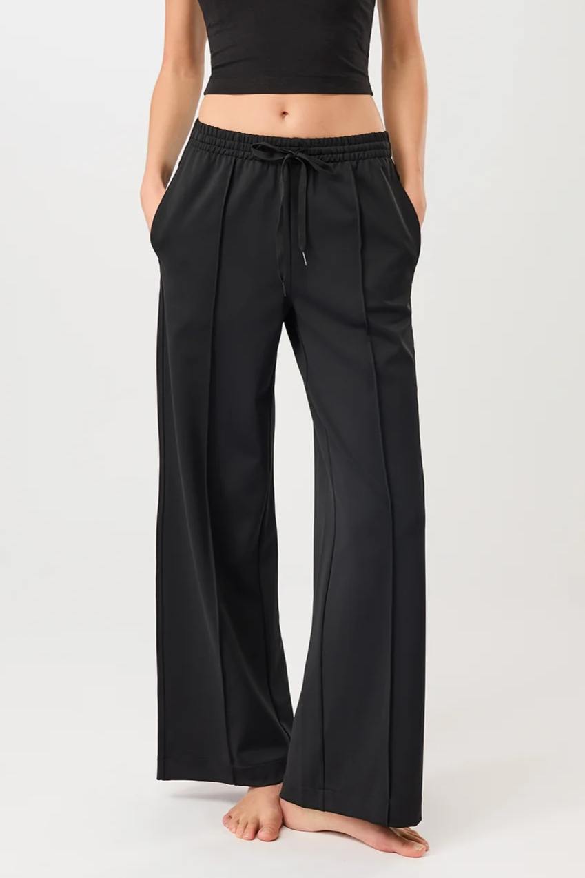 Image of MANDALA dames vegan Zwarte Joggingbroek