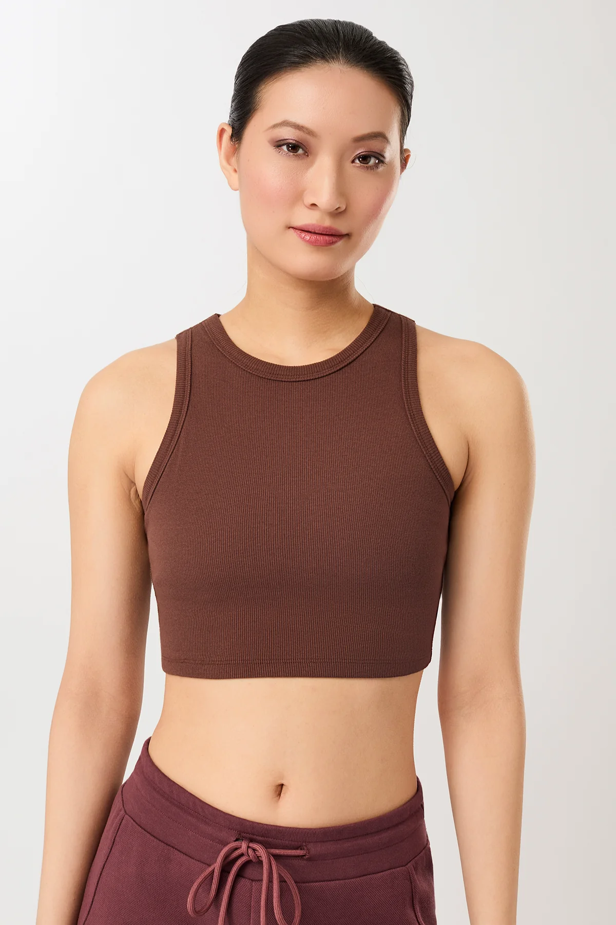 Image of MANDALA dames vegan Top Athleisure Oak