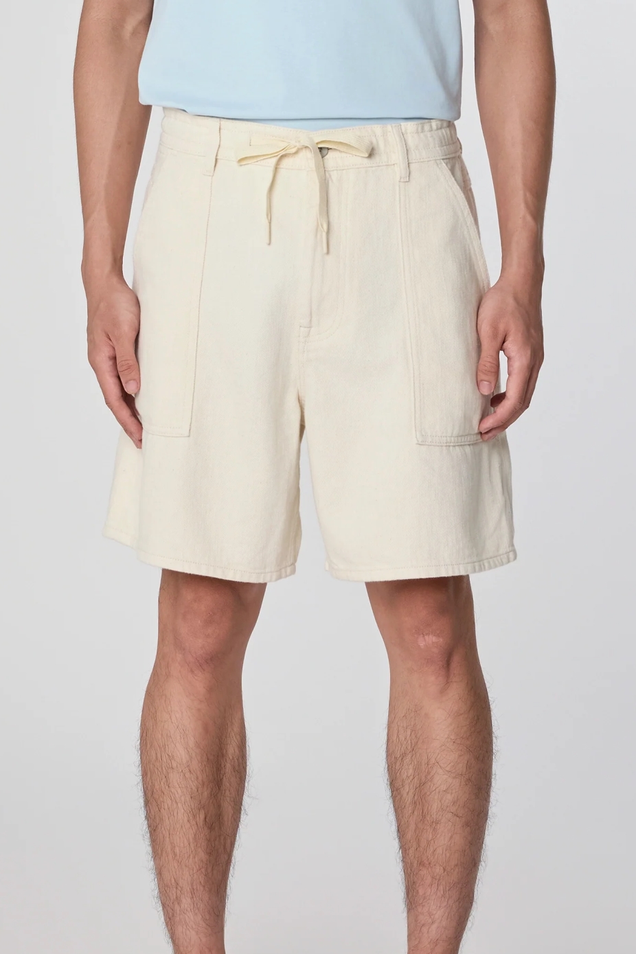 Image of Dawn mannen vegan Shorts Loomy Ecru