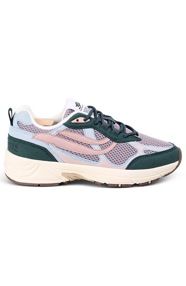 Genesis Damen vegan Sneaker G-Eco'99 Multi Tea Sky Old Rose