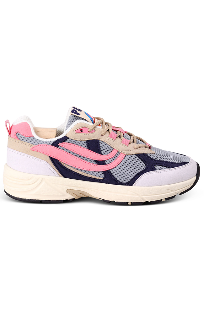 Genesis Damen vegan Turnschuhe G-Eco`99 Reco Grau Marine Pink