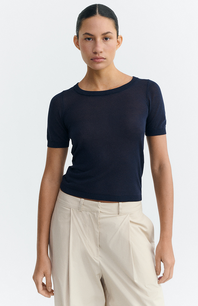 Image of Thinking MU dames vegan Top Noctis Navy