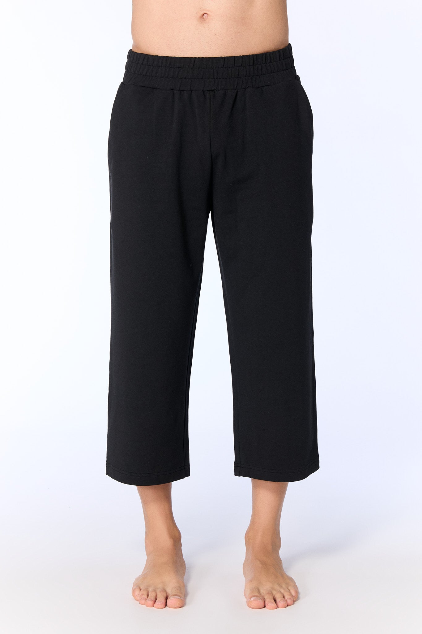 True North Herren vegan Hose Capri Schwarz