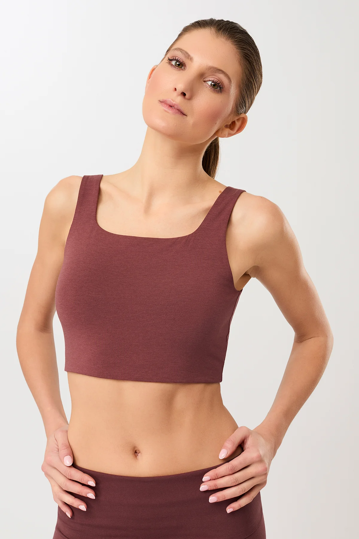MANDALA Damen vegan Bra Ultra Light Rosewood
