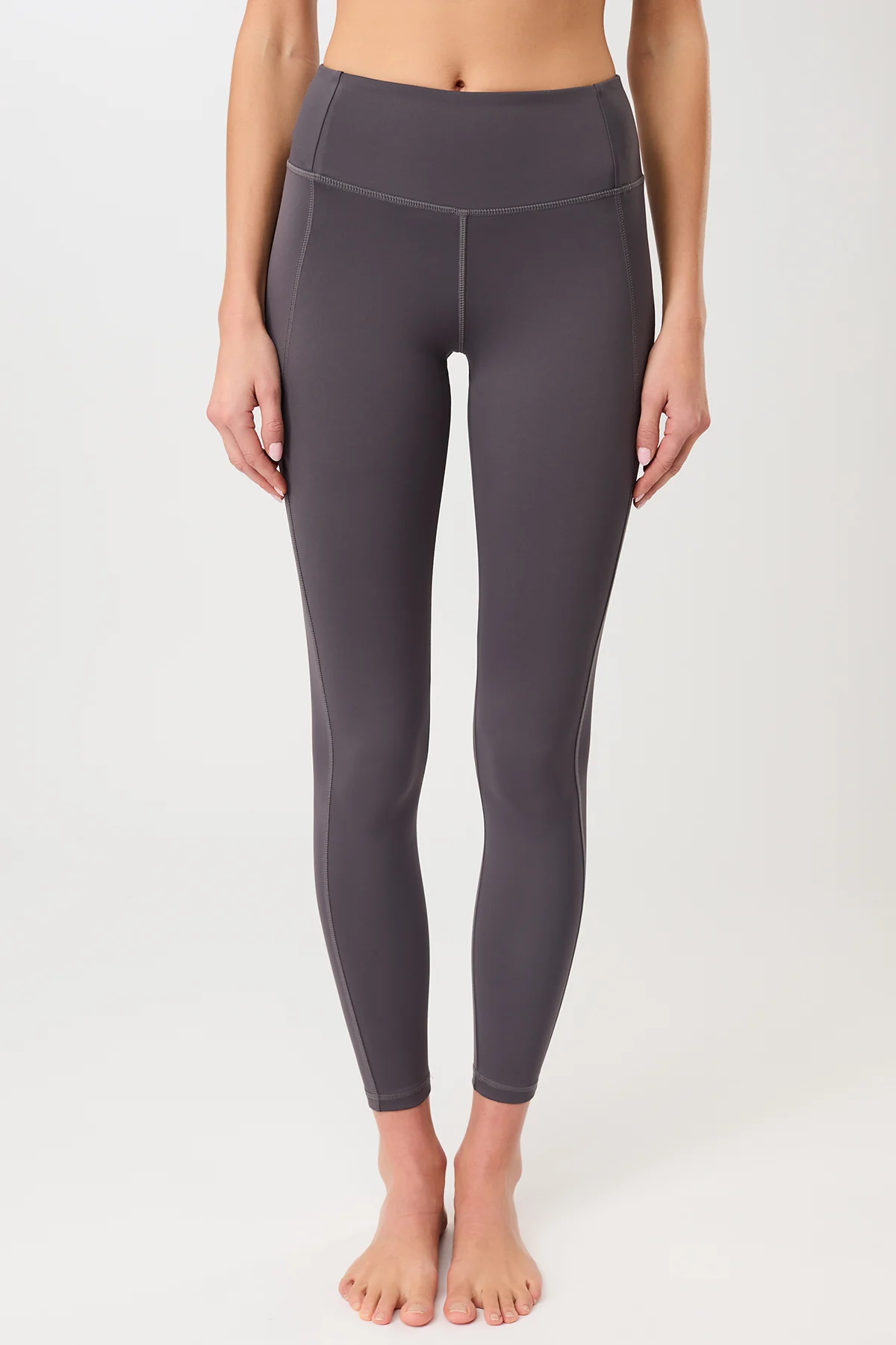 MANDALA Damen vegan Leggings Limitless Onyx