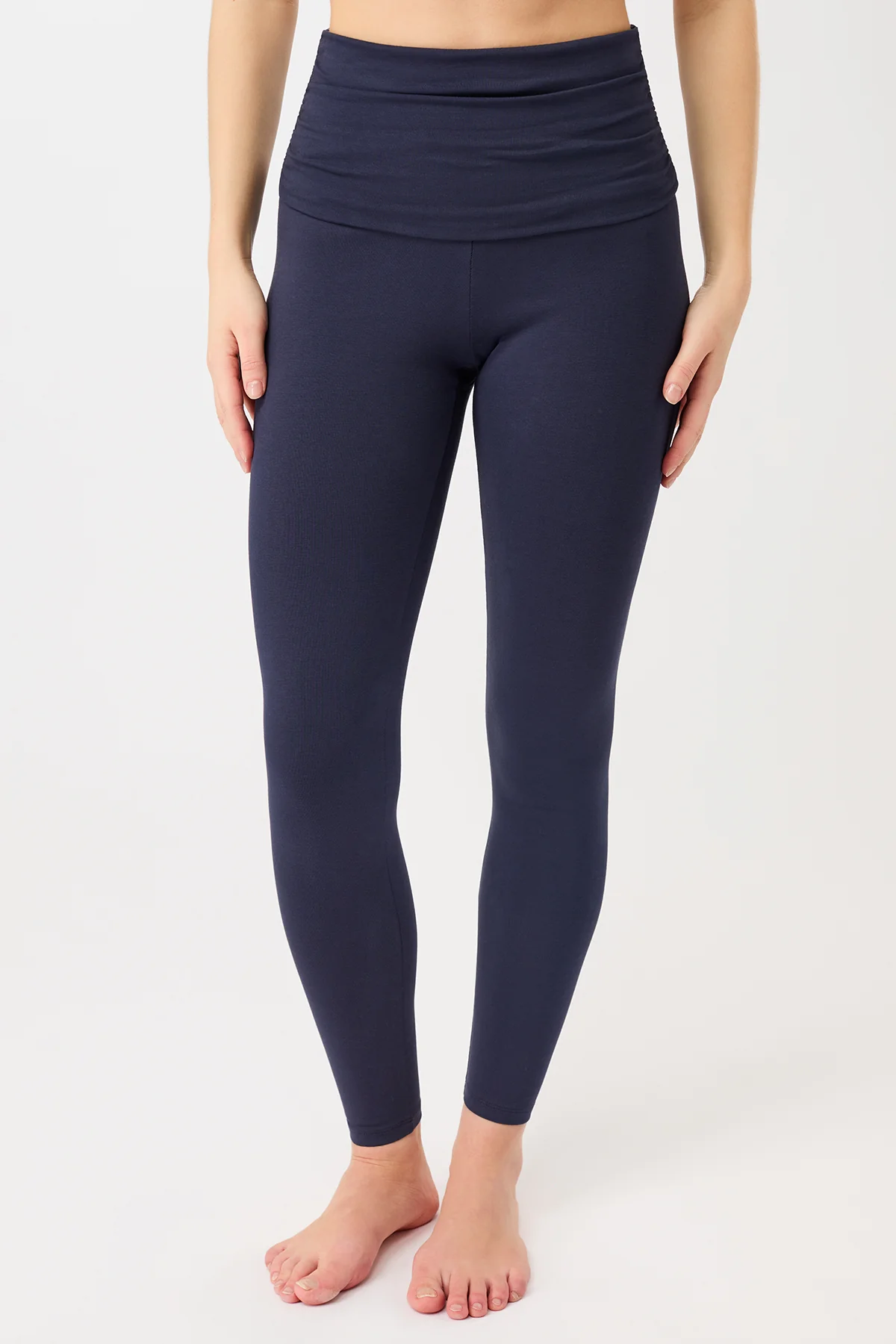 MANDALA Damen vegan Leggings Pilates Strumpfhose Night Sky