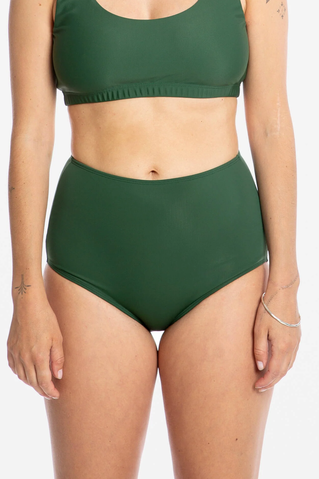 Image of MATONA dames vegan Bikini Bottom Basil Green