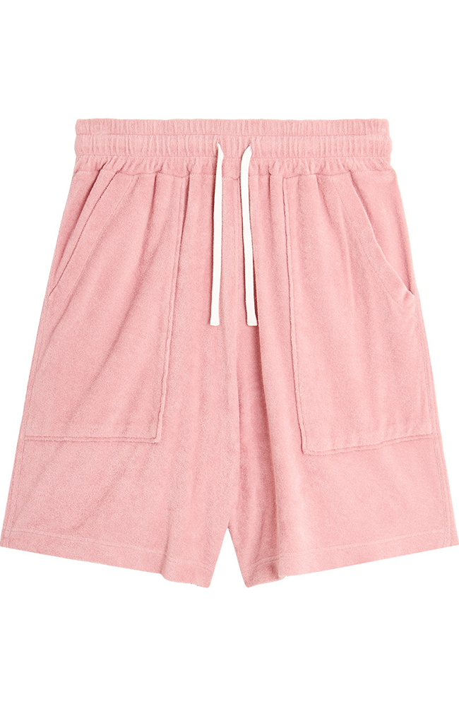 Image of Bask in the Sun mannen vegan Shorts Flamingo Roze