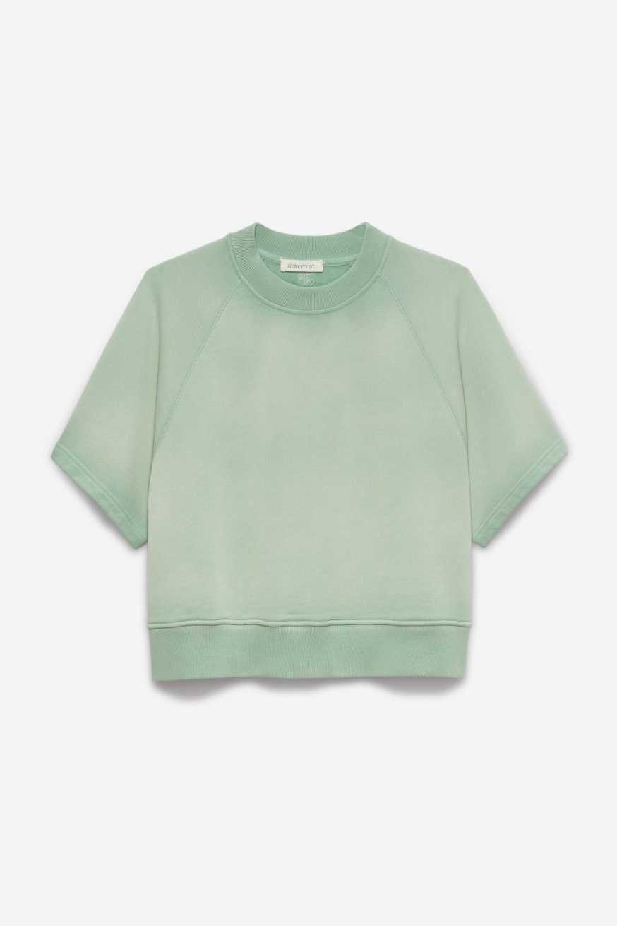 Image of Alchemist dames vegan Trui Nigella Donker Salie